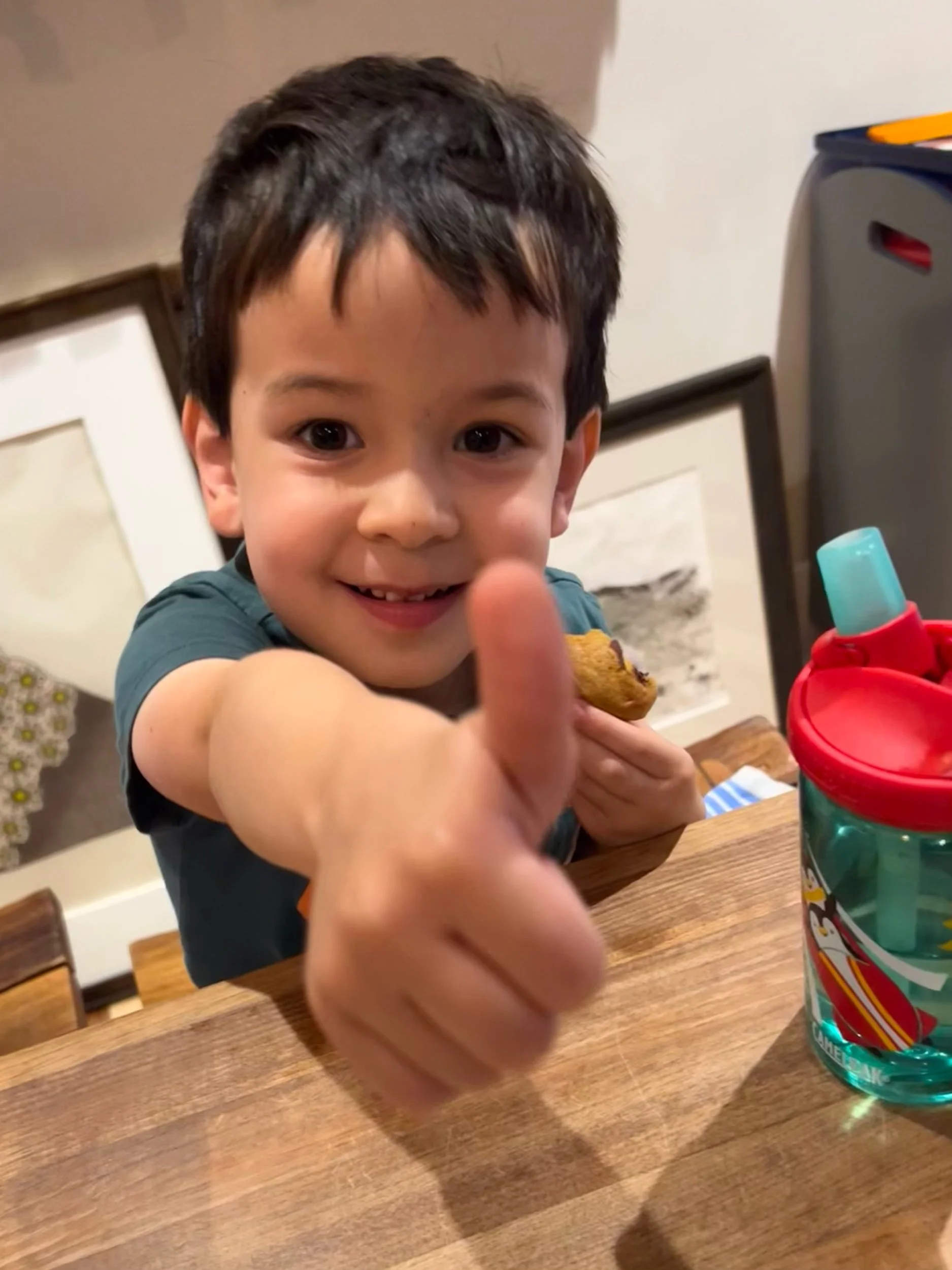 Thumbs up to the weekend