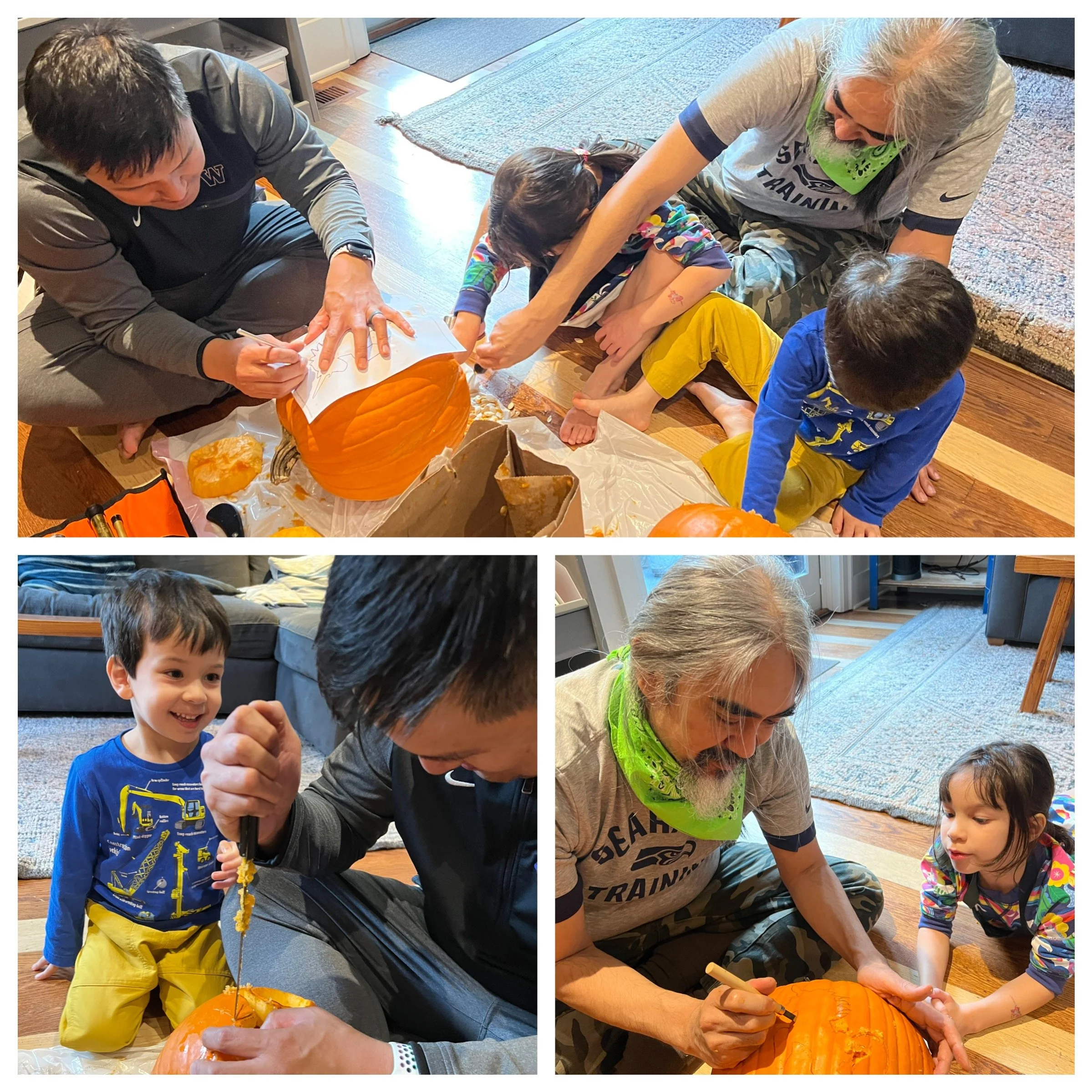 Carving support crew