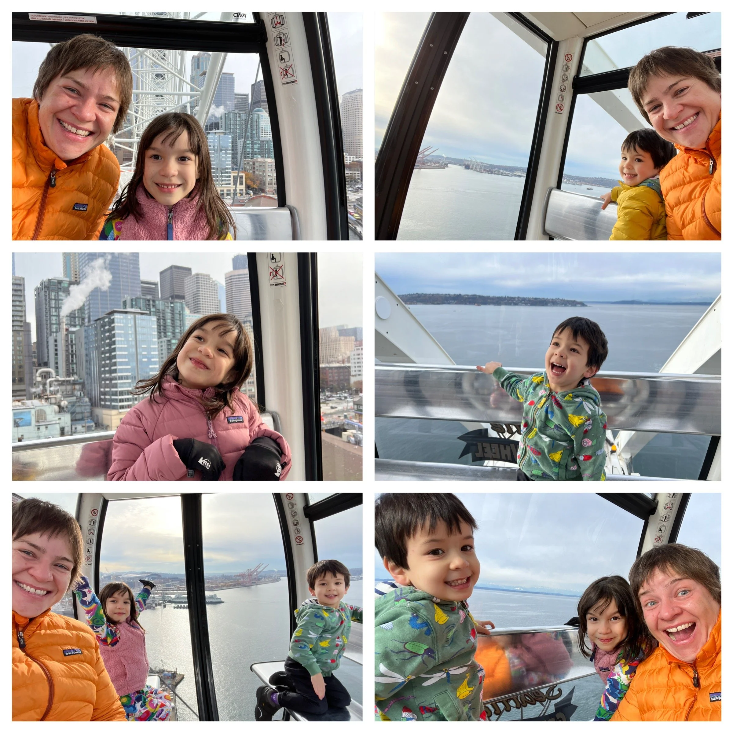 Round and round we went