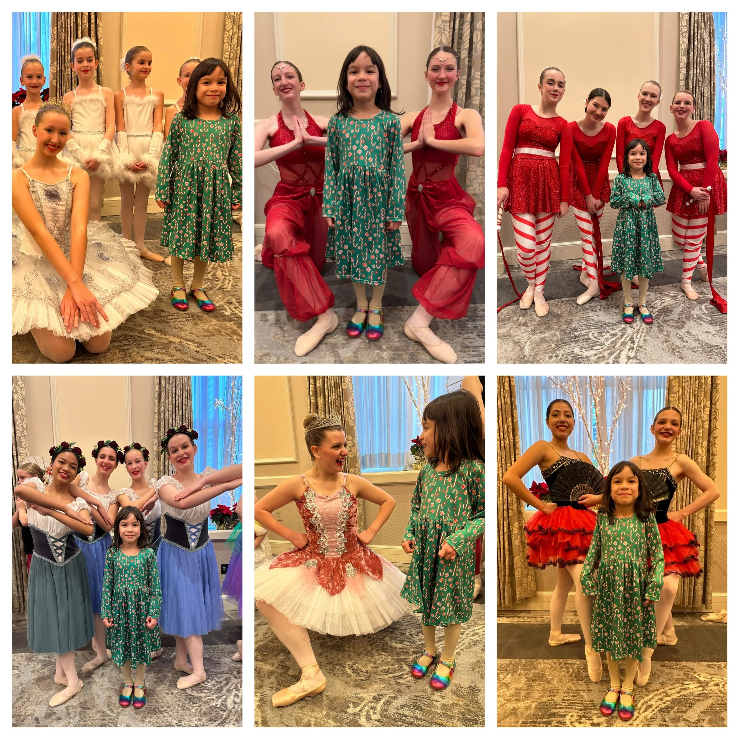 Pictures with them all