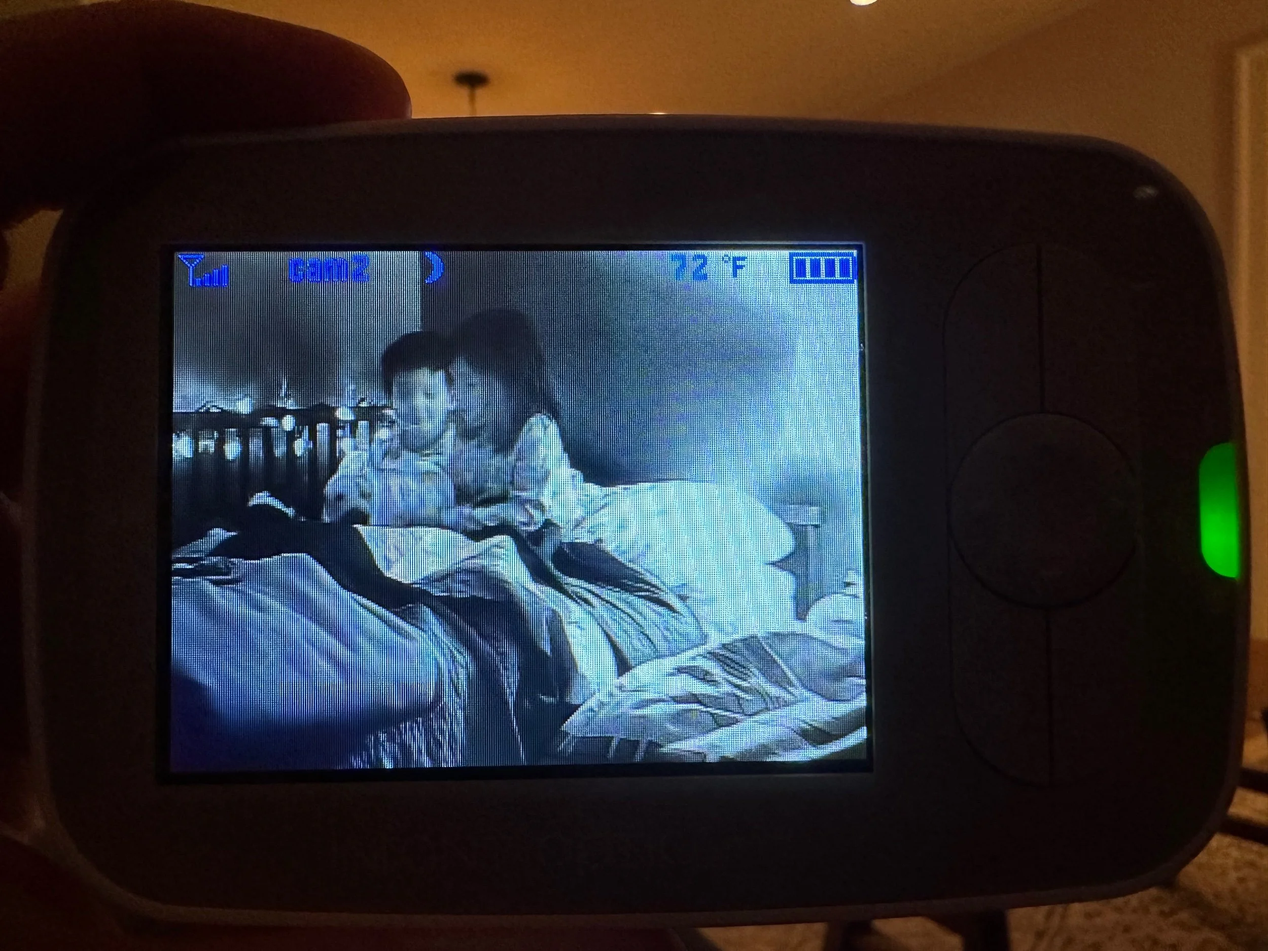 How last night started…