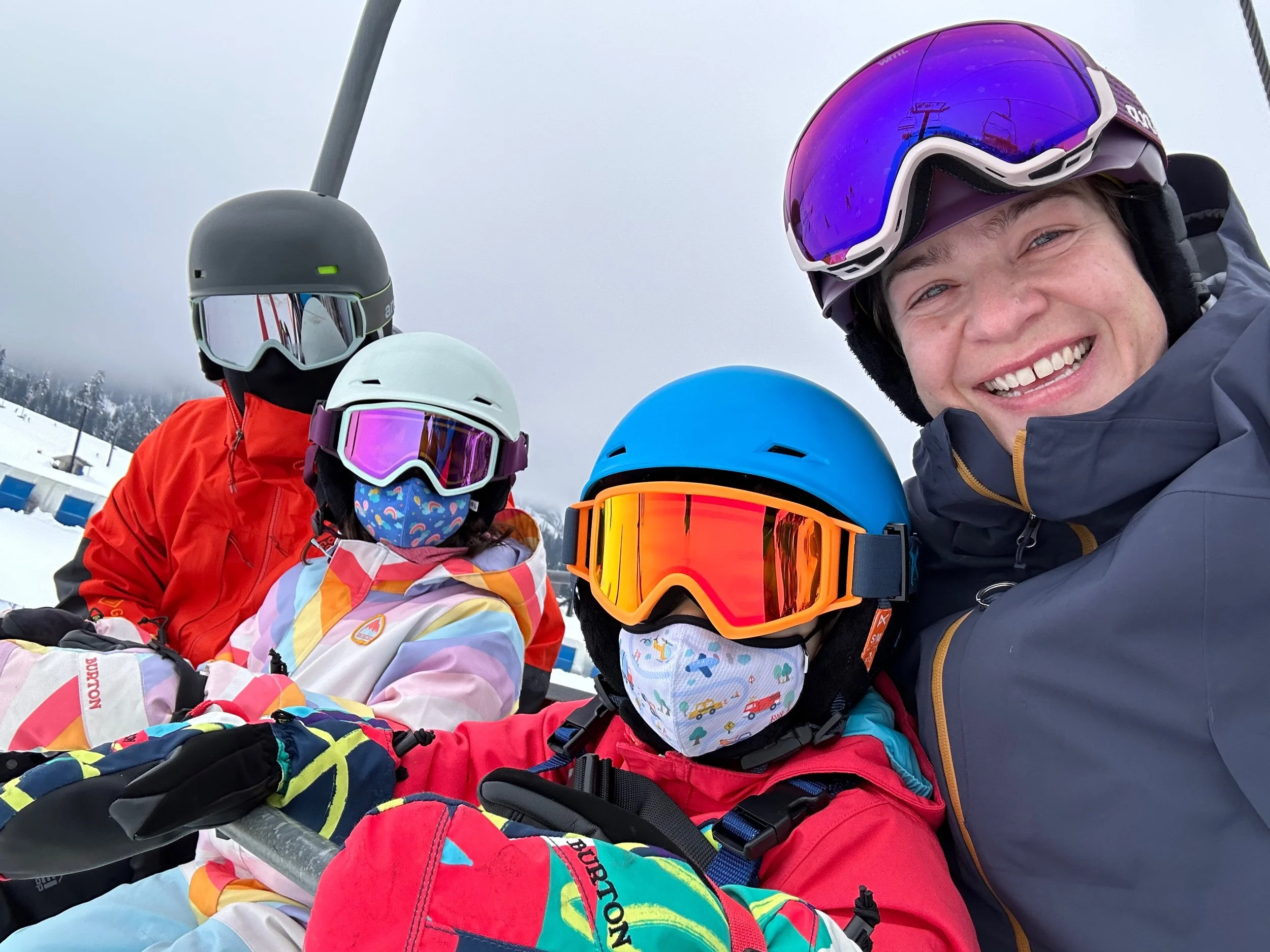 Back up the mountain