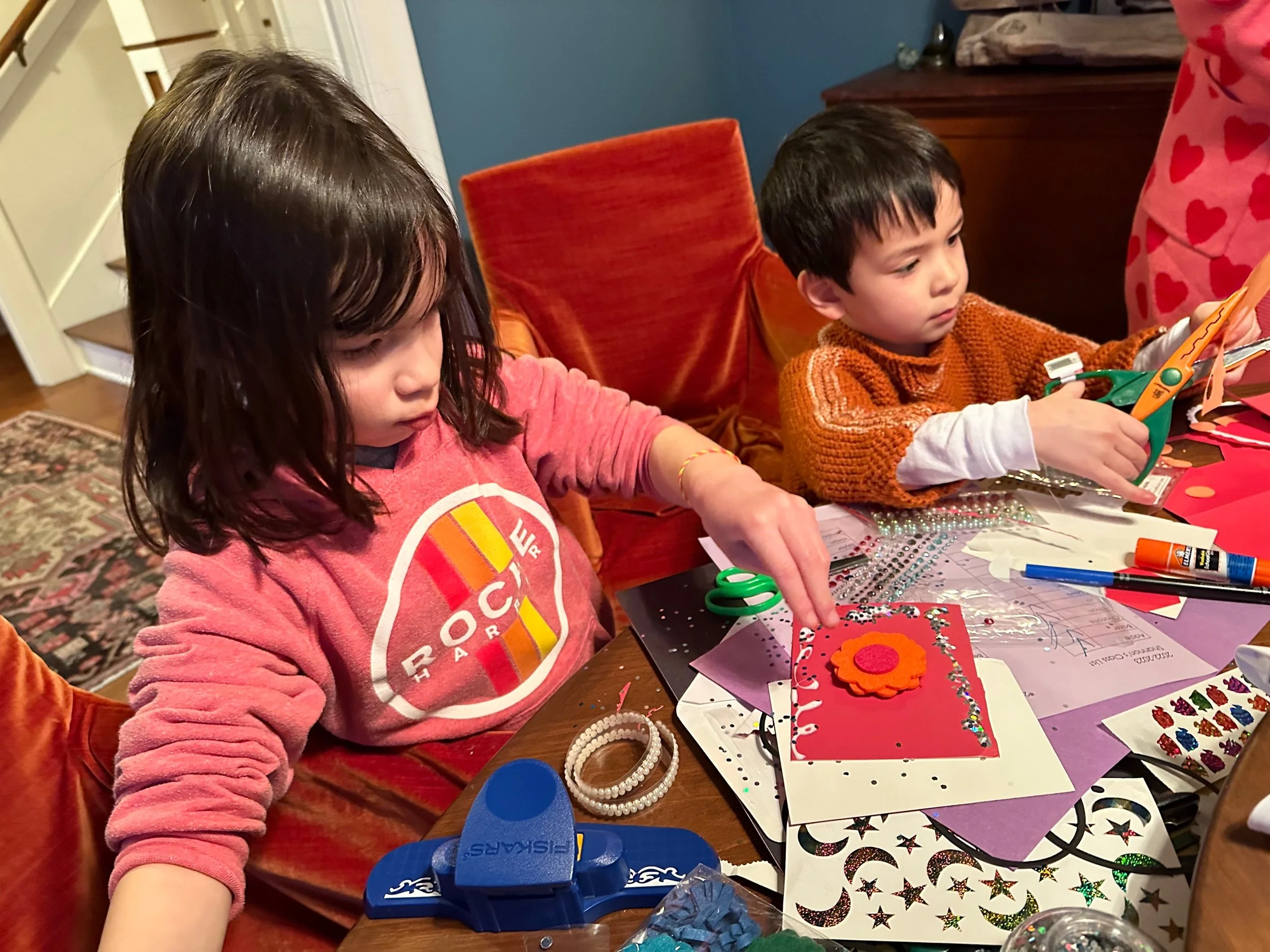 Valentine’s crafting