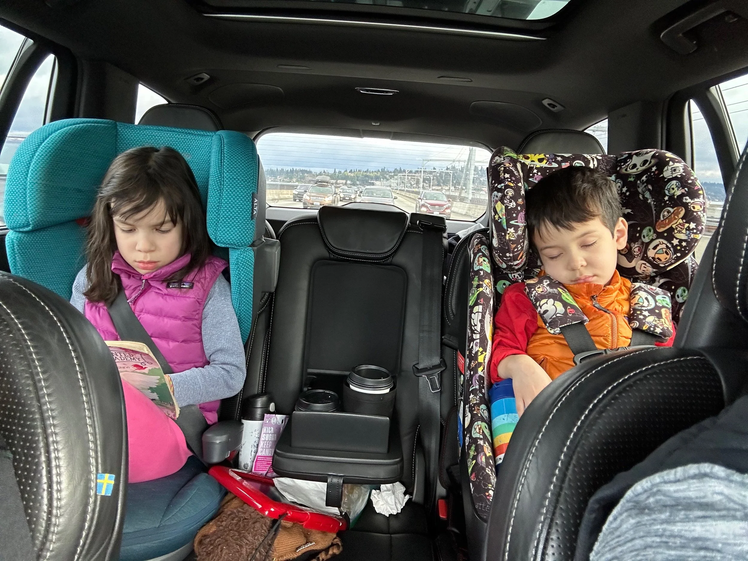 Reading and sleeping