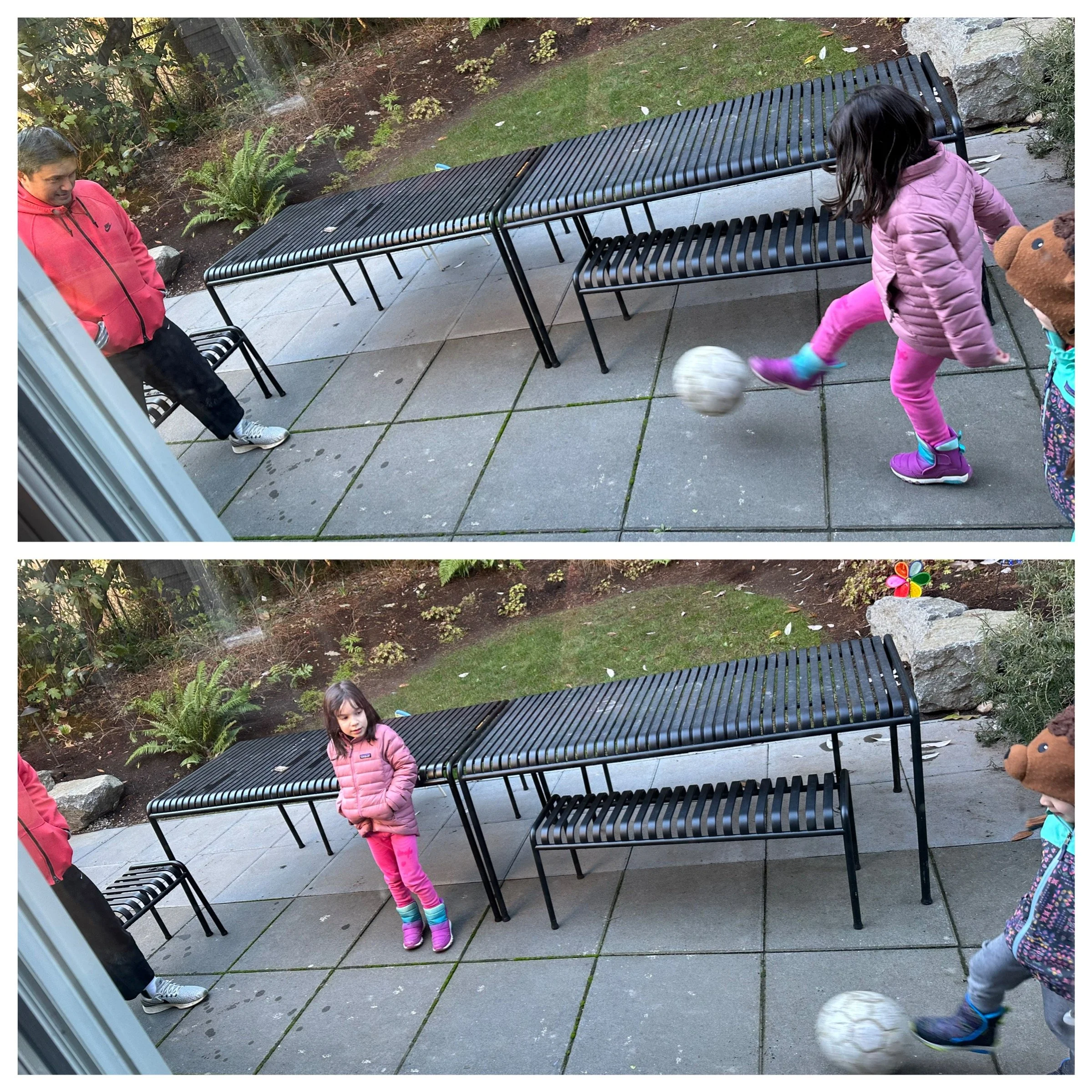 Kitchen window scene