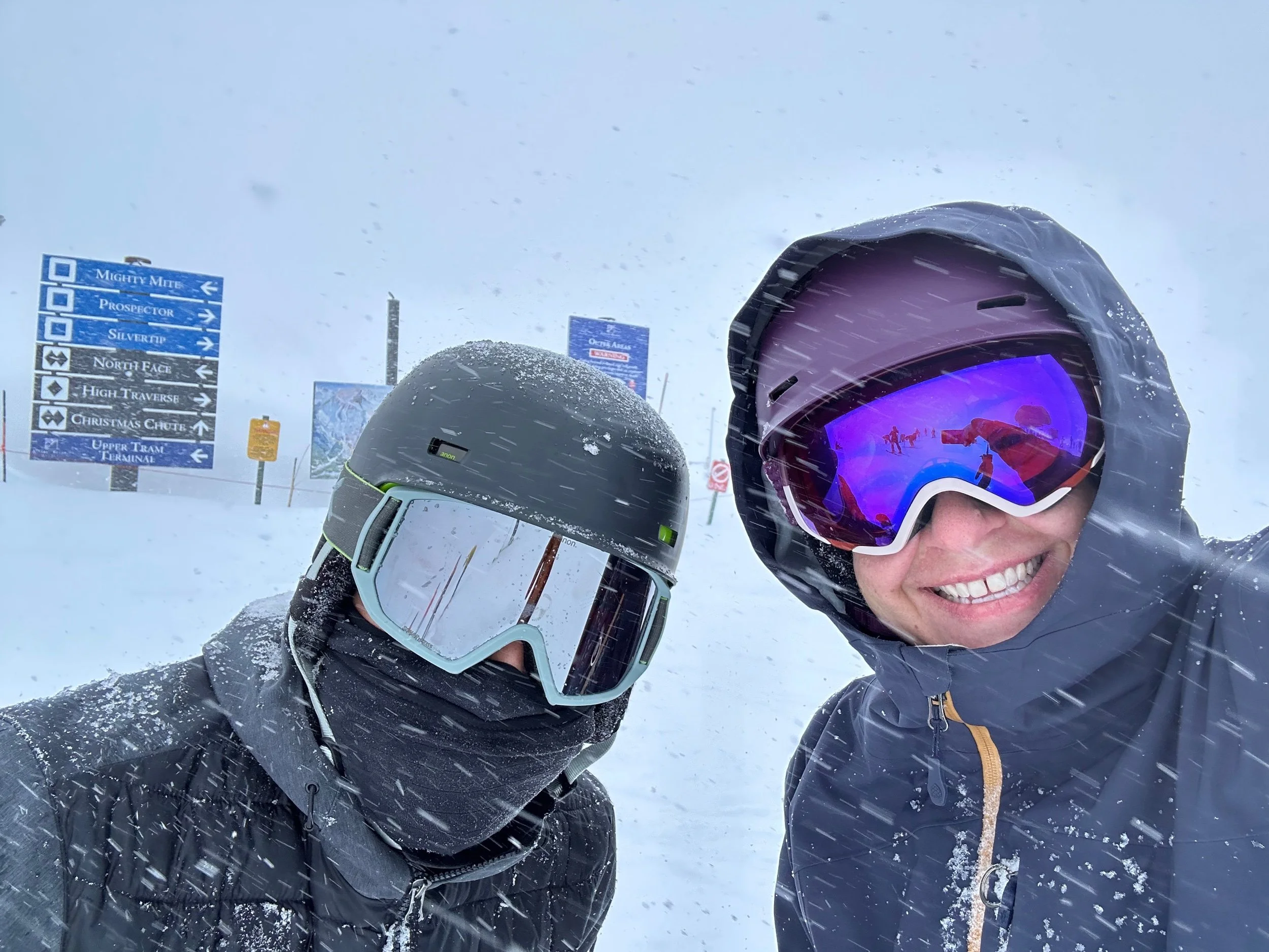 Snowstorm smiles
