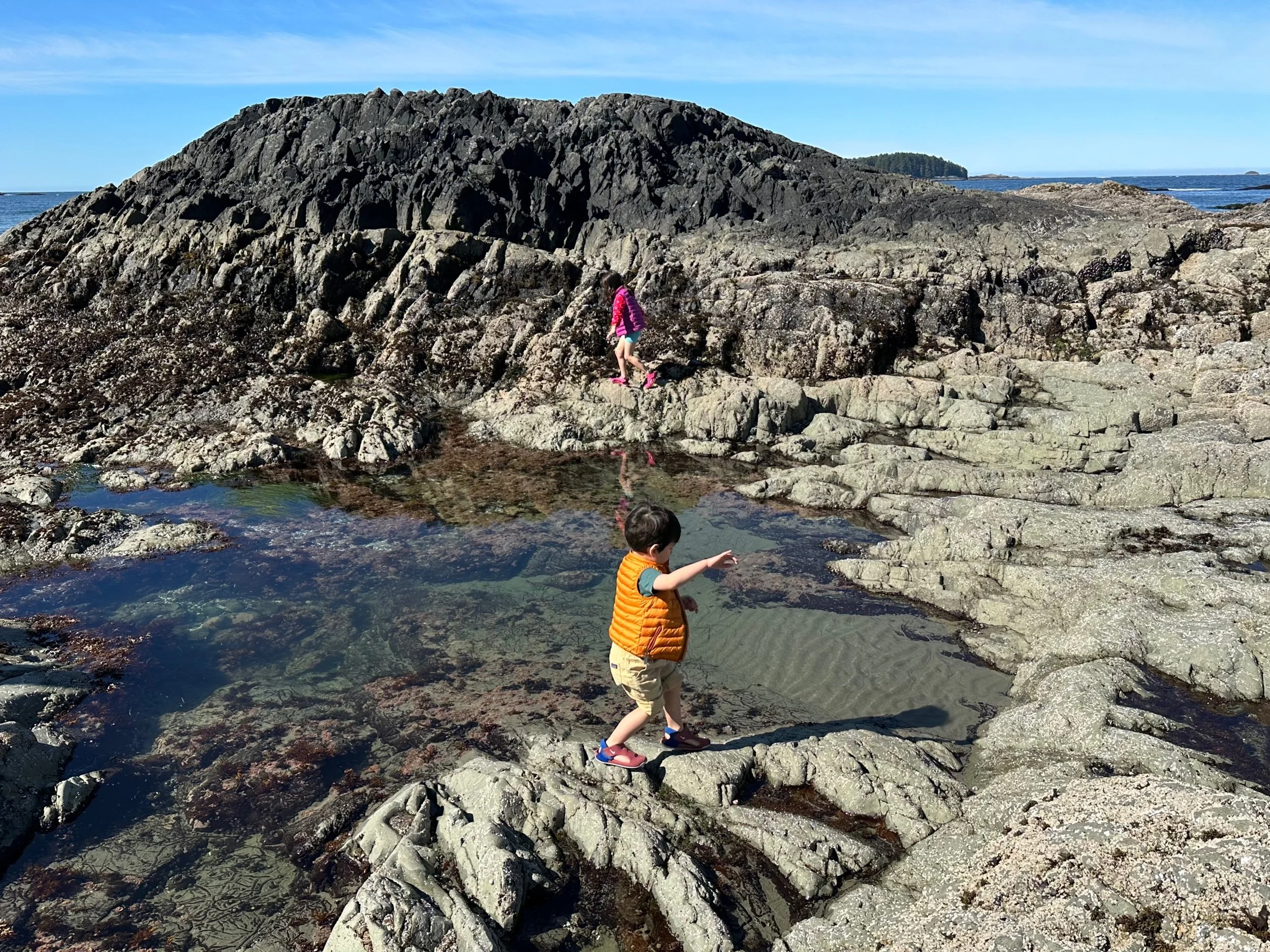 Last morning beach walk