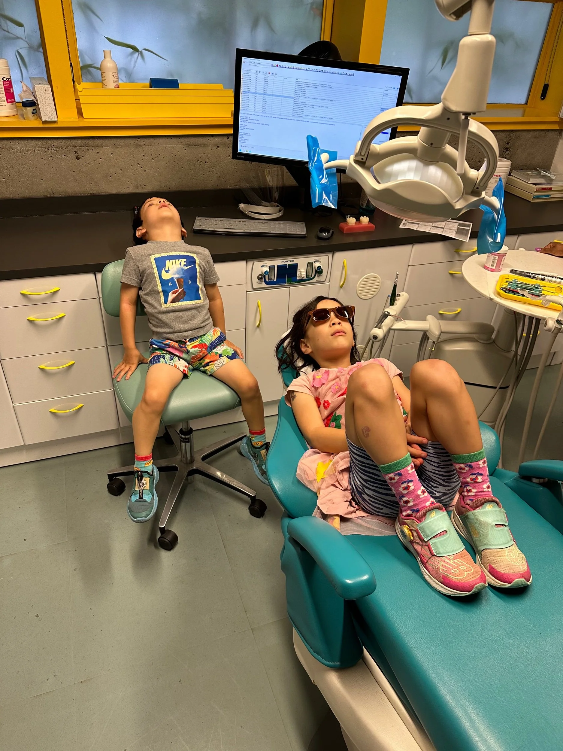 Reeling toward the ceiling