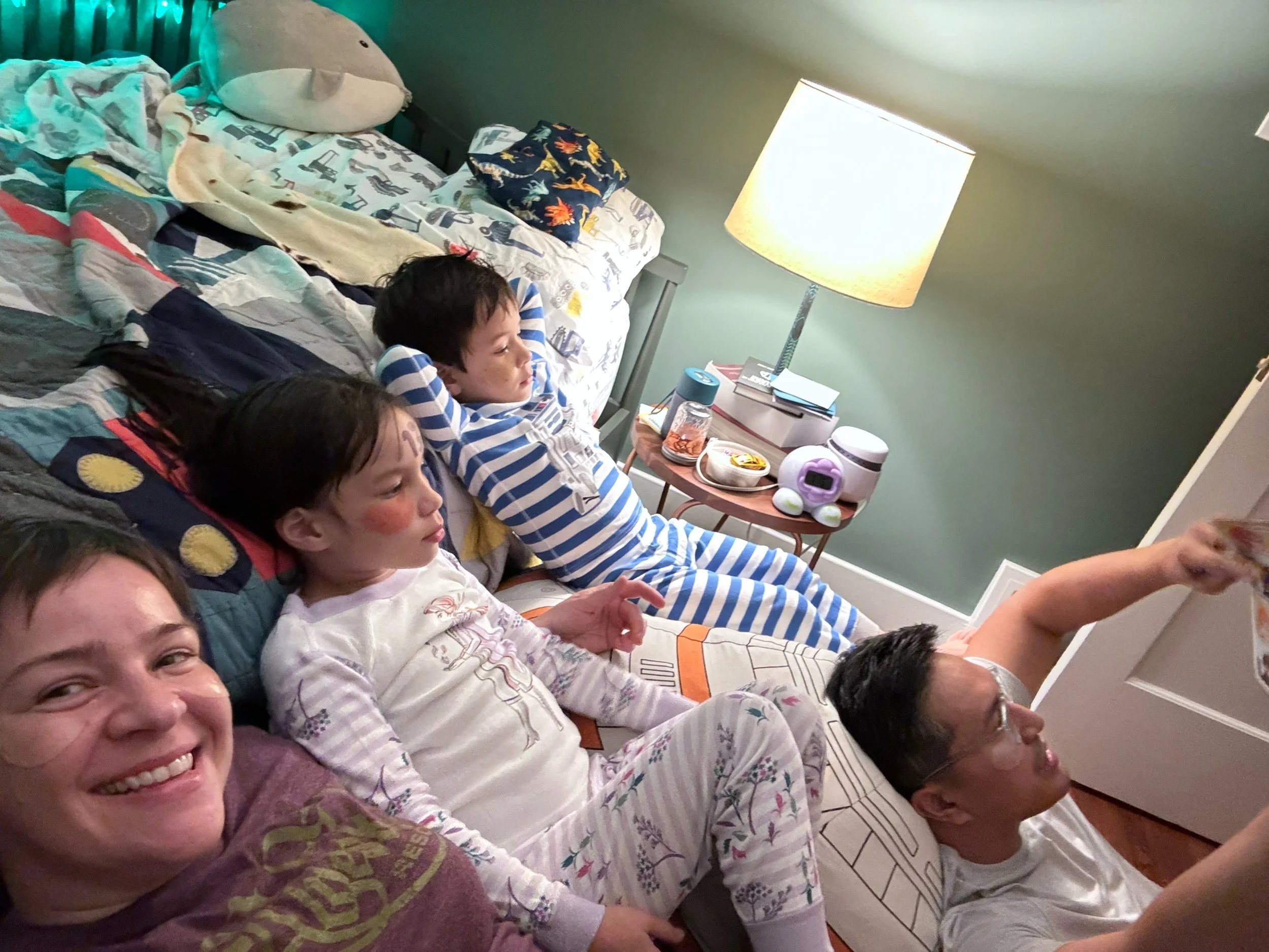 Story time in recline