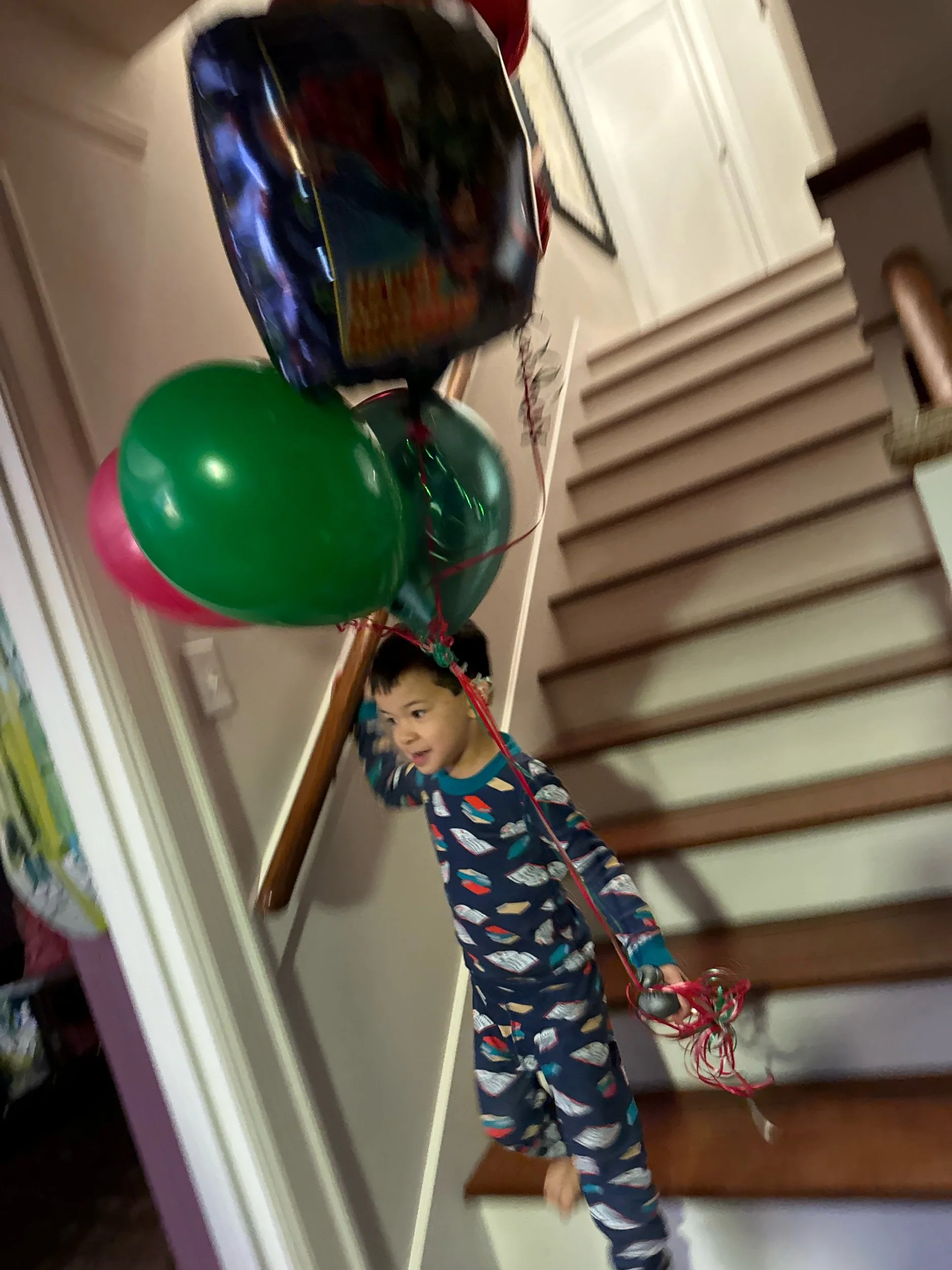 A five-year old awakens