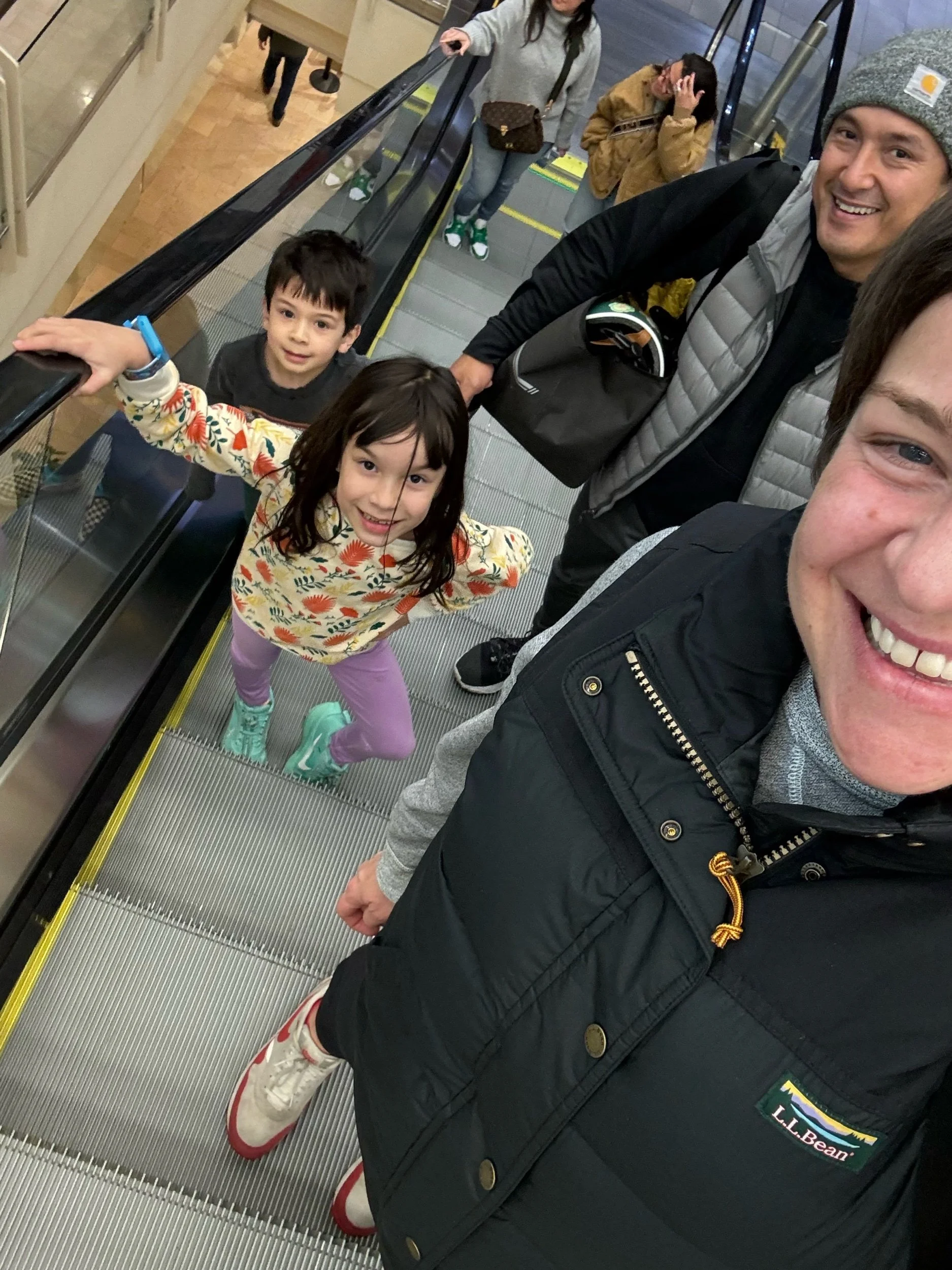 We still love escalators