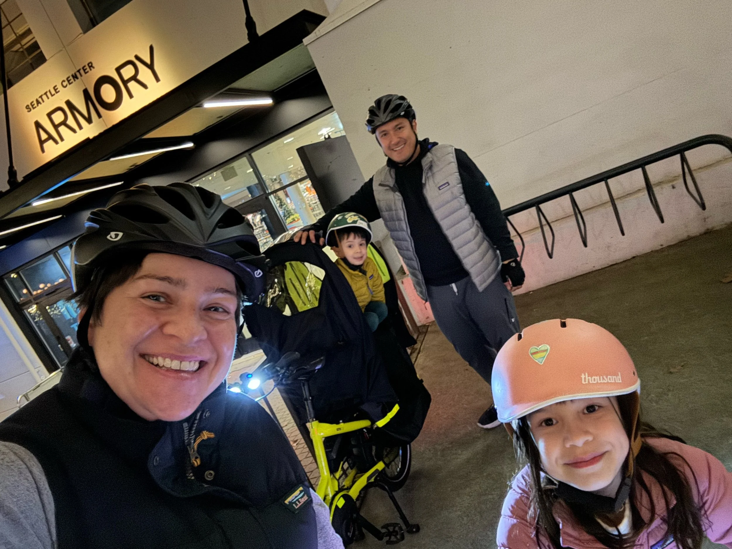 Ready to climb the hill