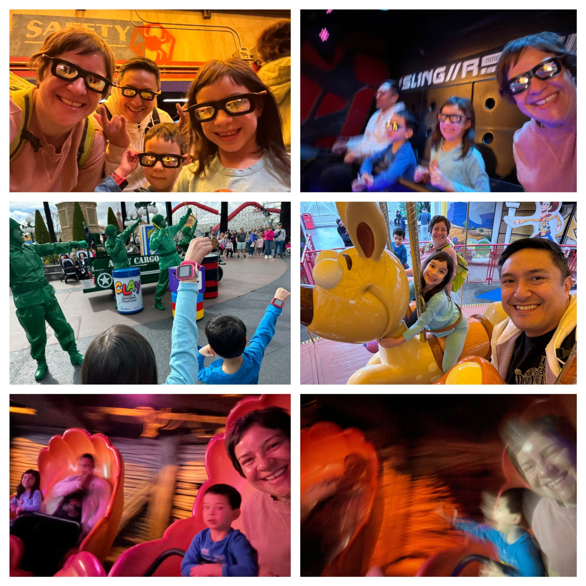 Glasses and fun passes 