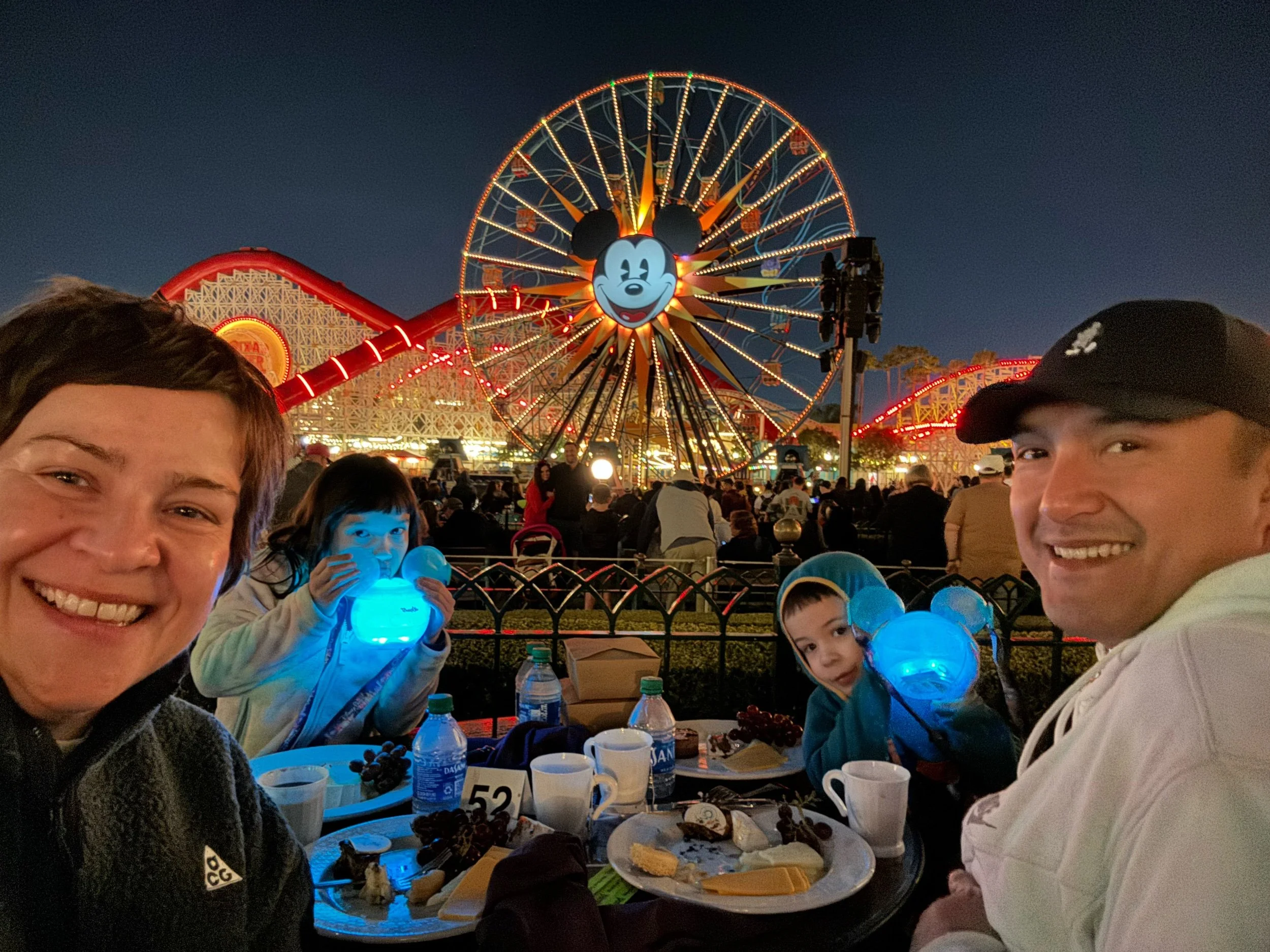 Rising into the sunset 