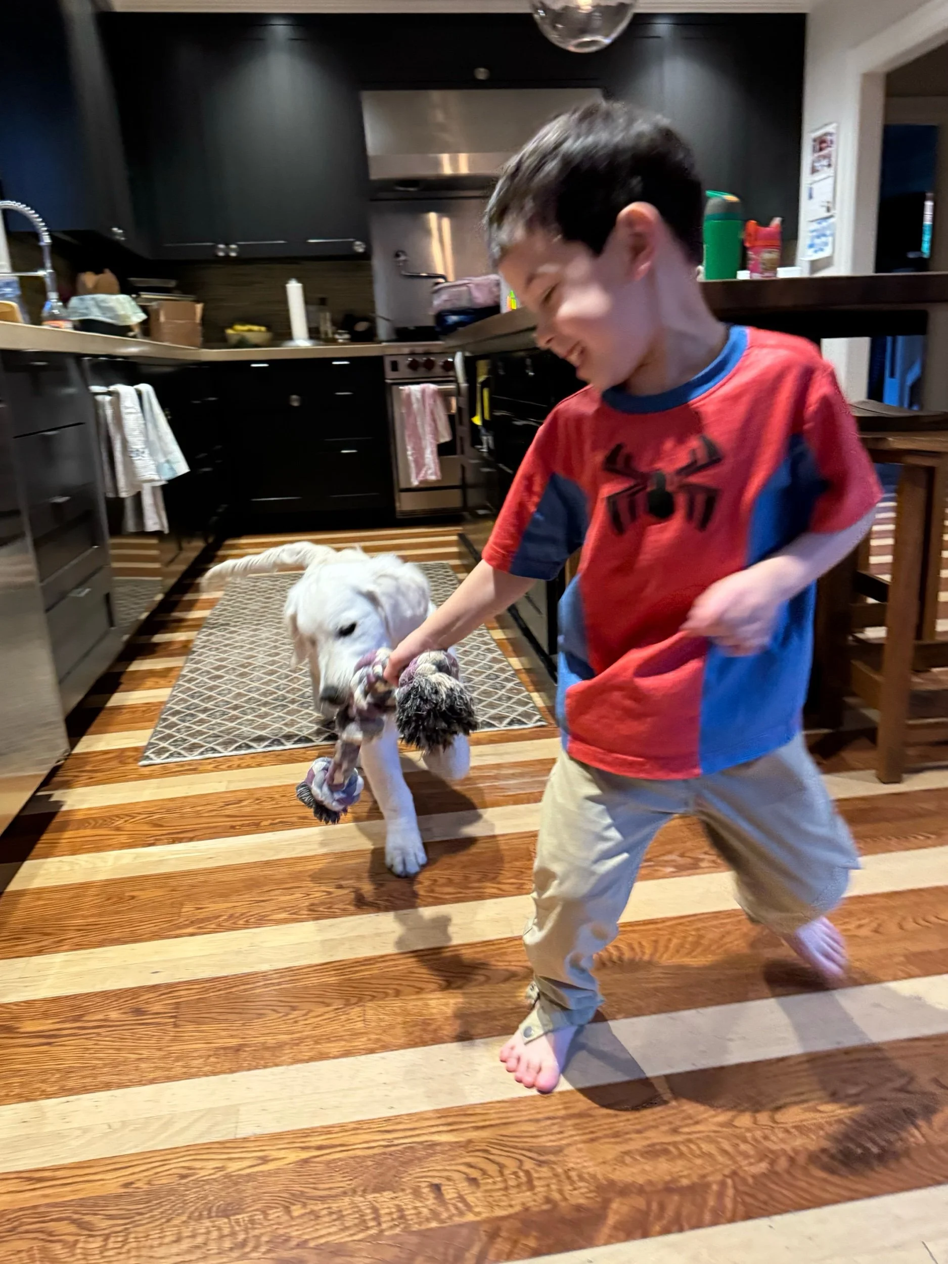 Who’s entertaining whom?