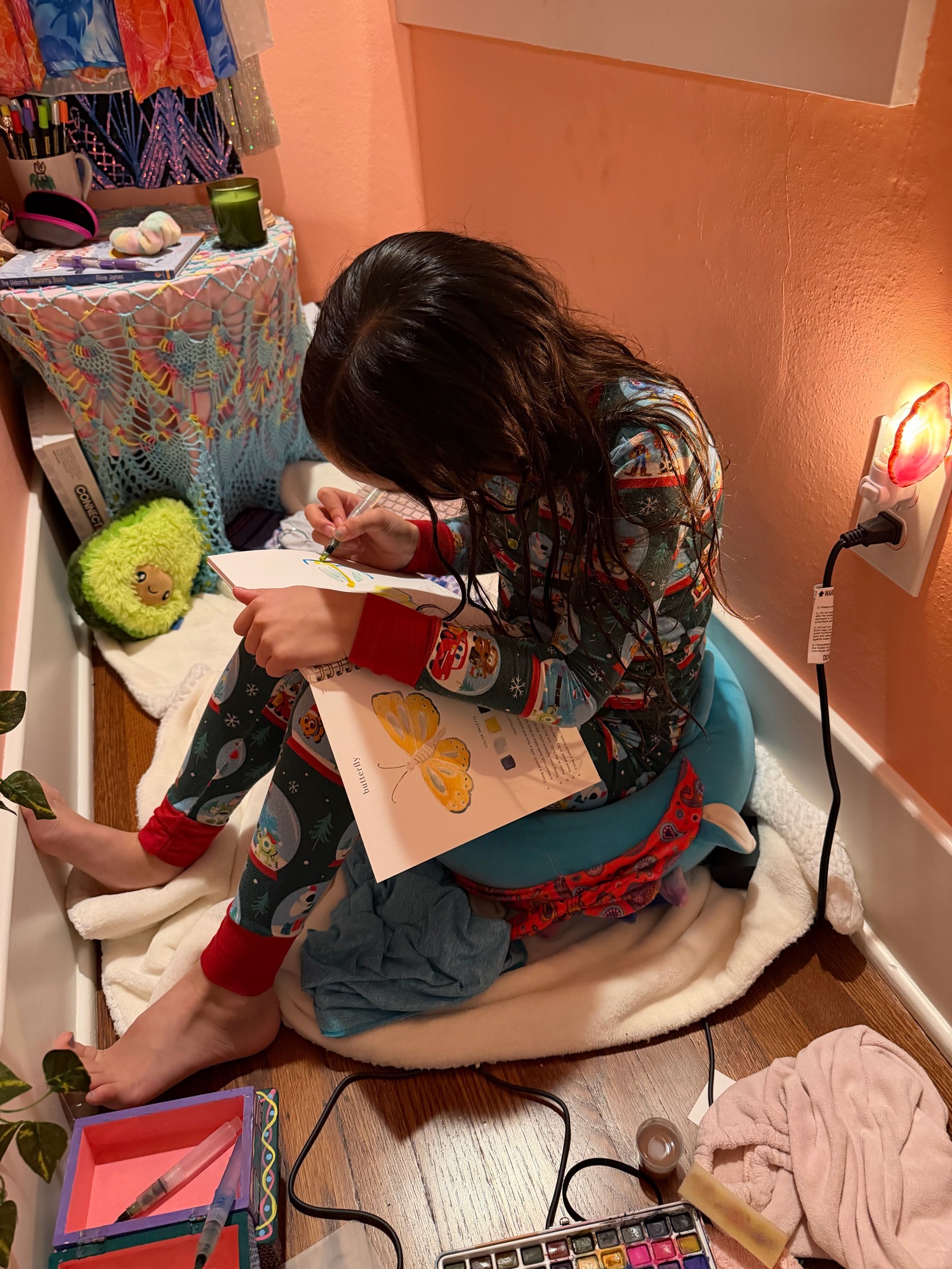 Closet Watercoloring