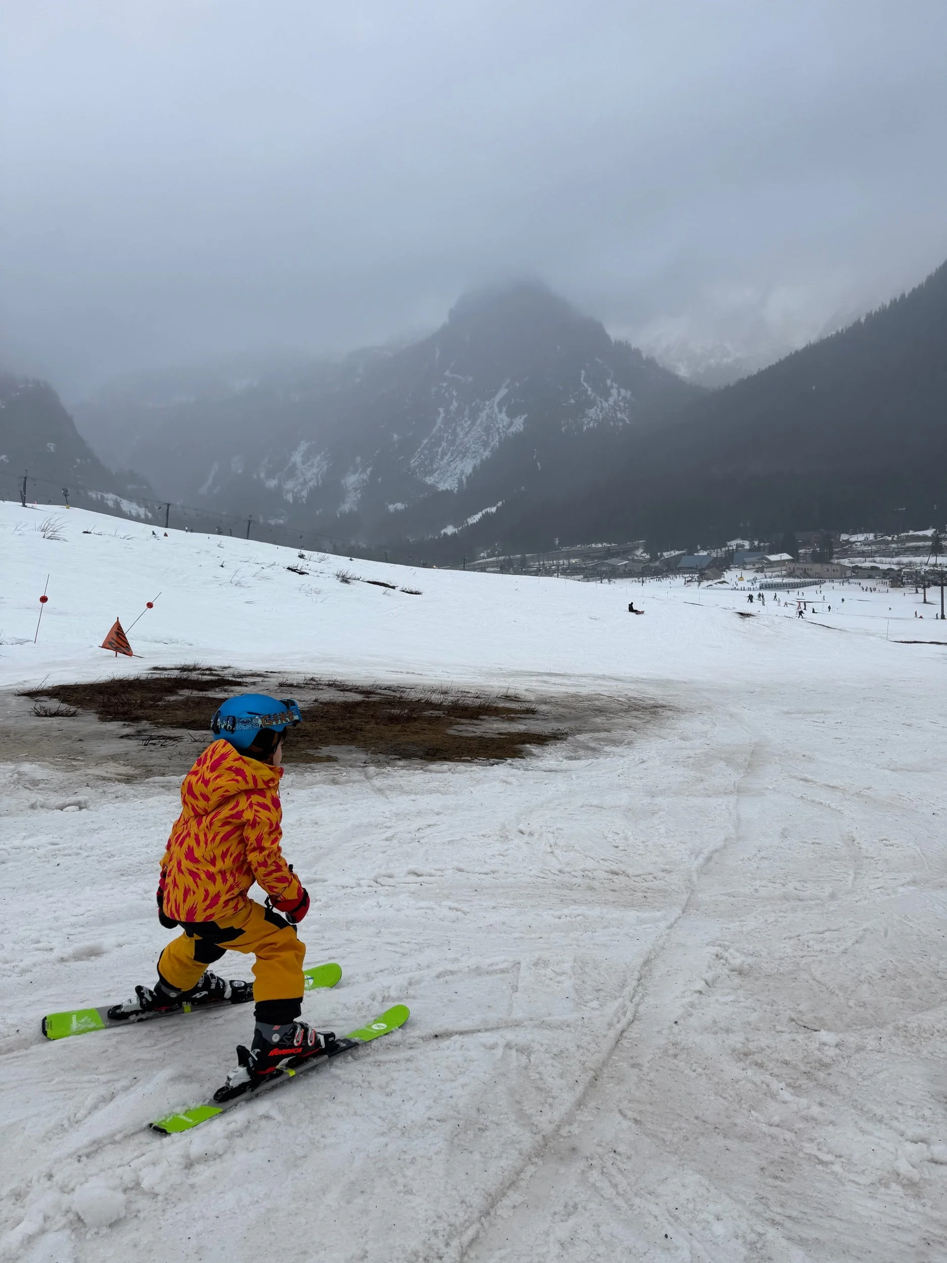 Spring Skiing Before Spring