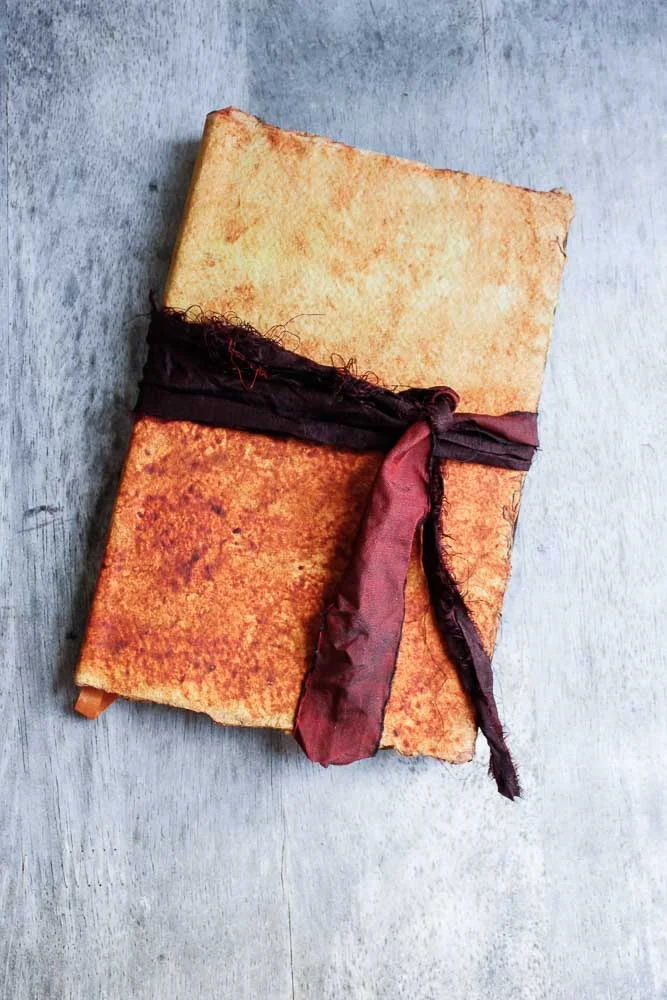 handmade rustic journal