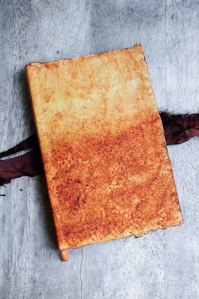handmade rustic journal