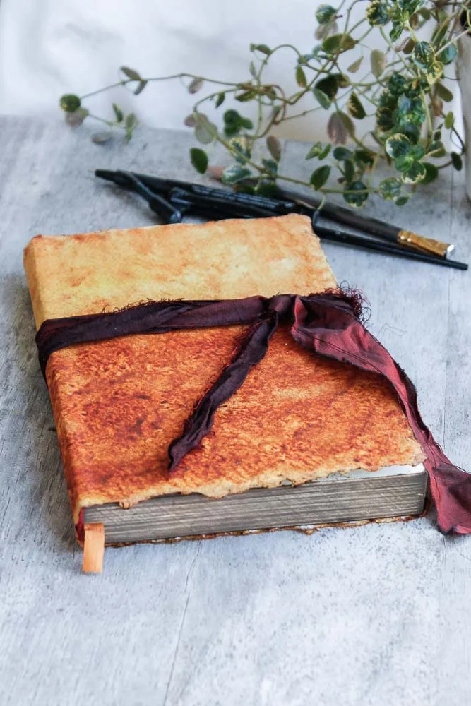 handmade rustic journal