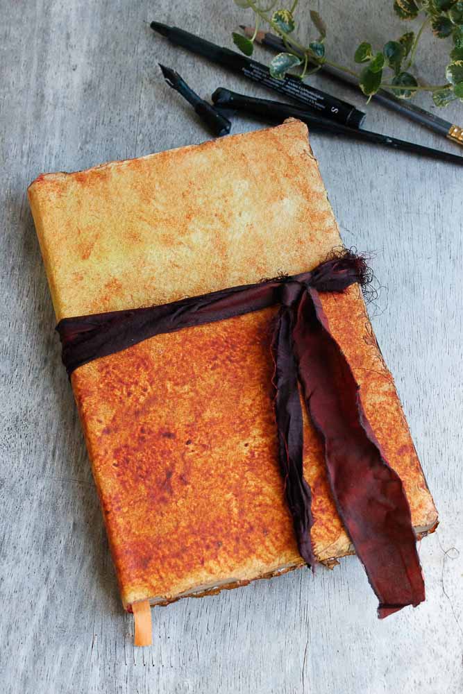 handmade rustic journal