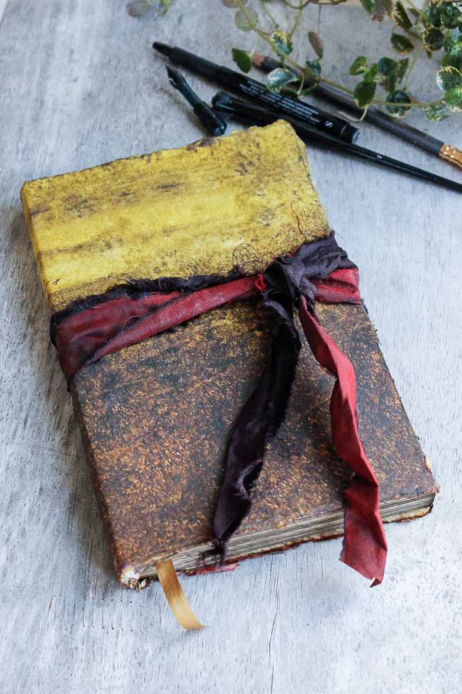 handmade rustic journal