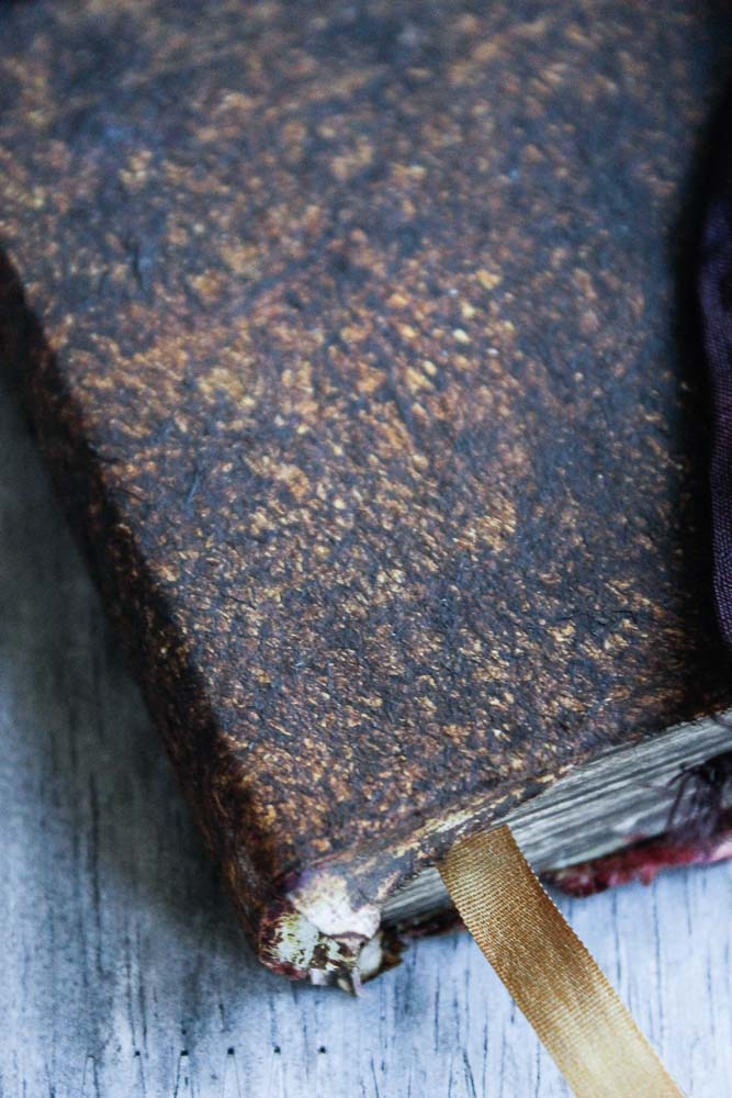 handmade rustic journal