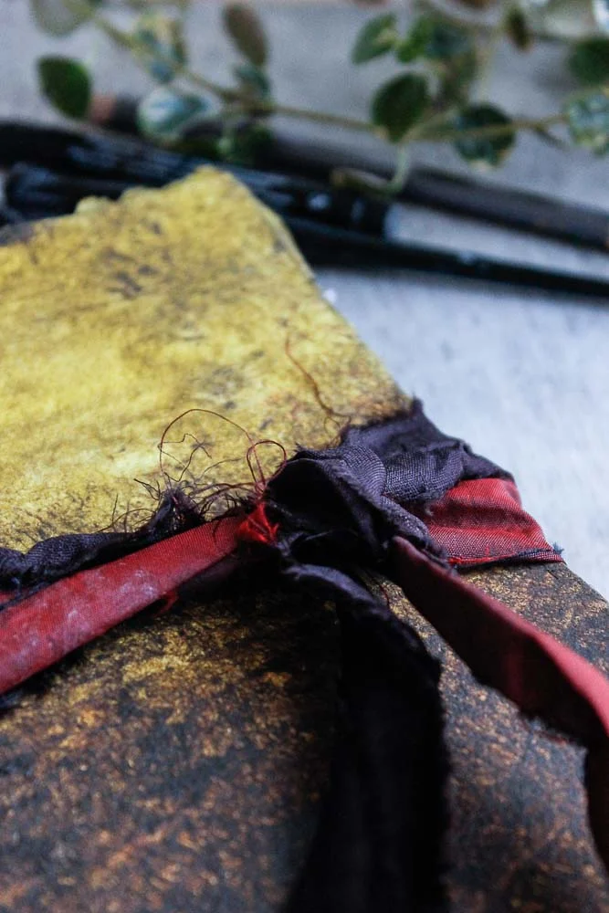 handmade rustic journal