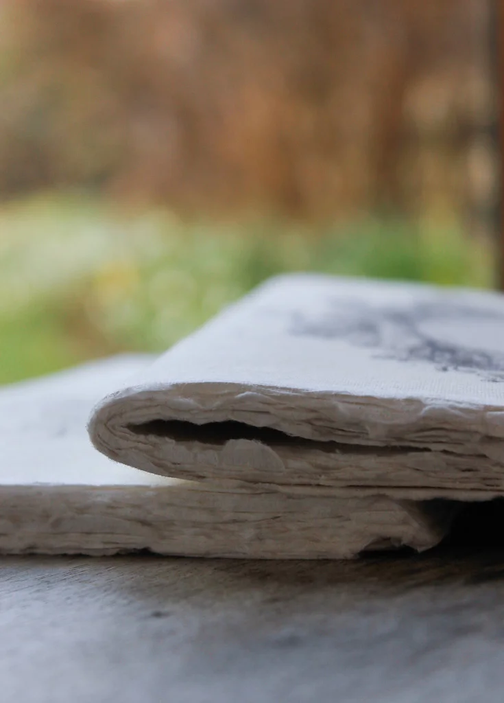 Copy of Vintage Sketch, Watercolour art journal with Khadi cotton-rag paper,