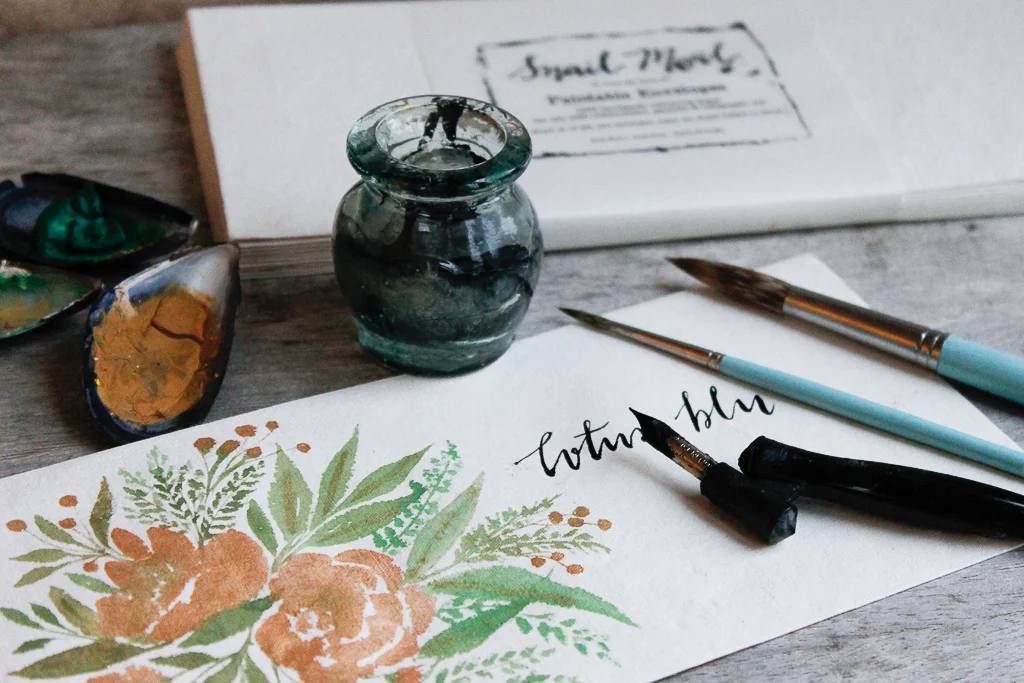 Snail Mail Paintable Envelopes