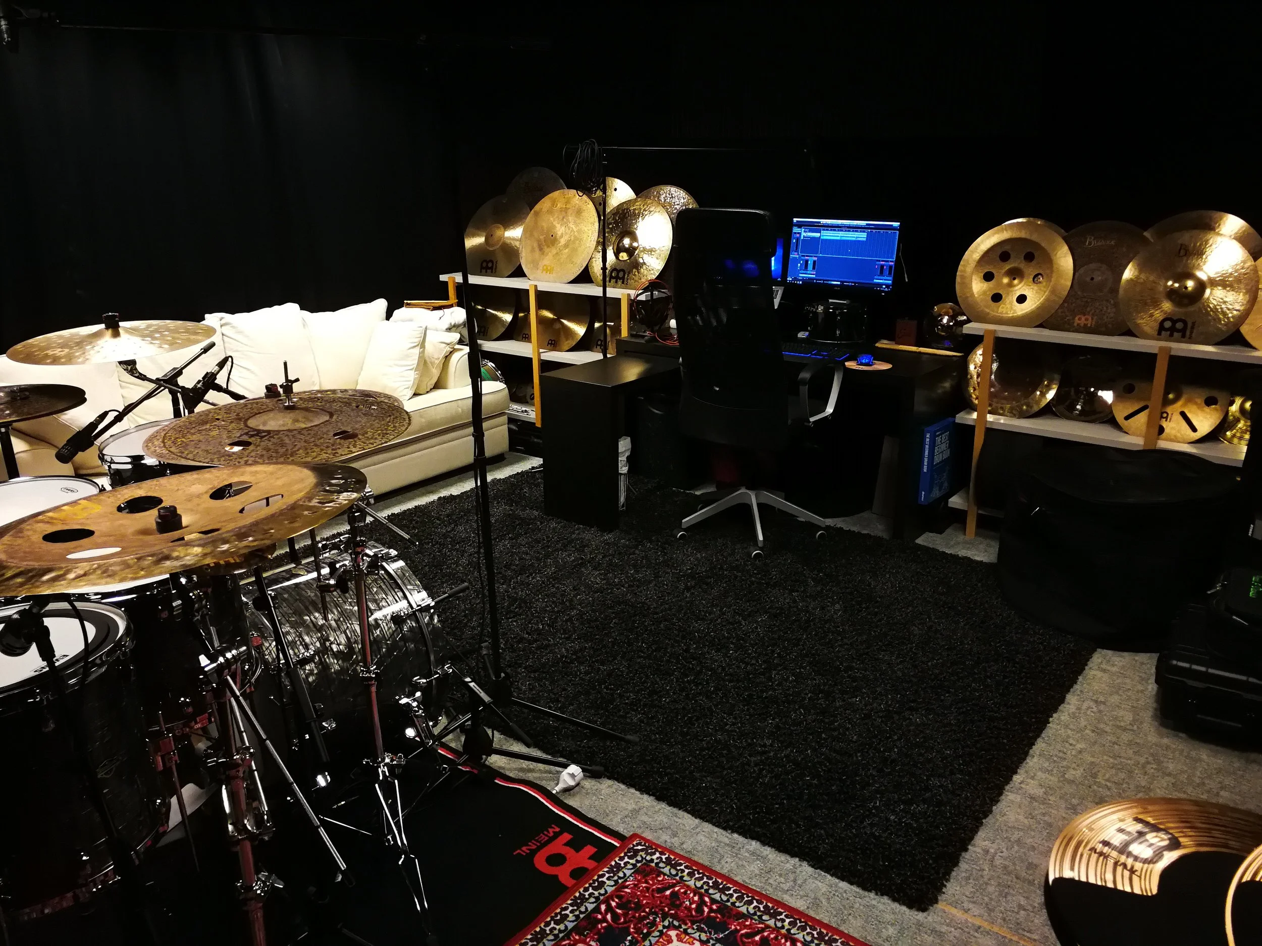 My studio in Mariestad, Sweden.