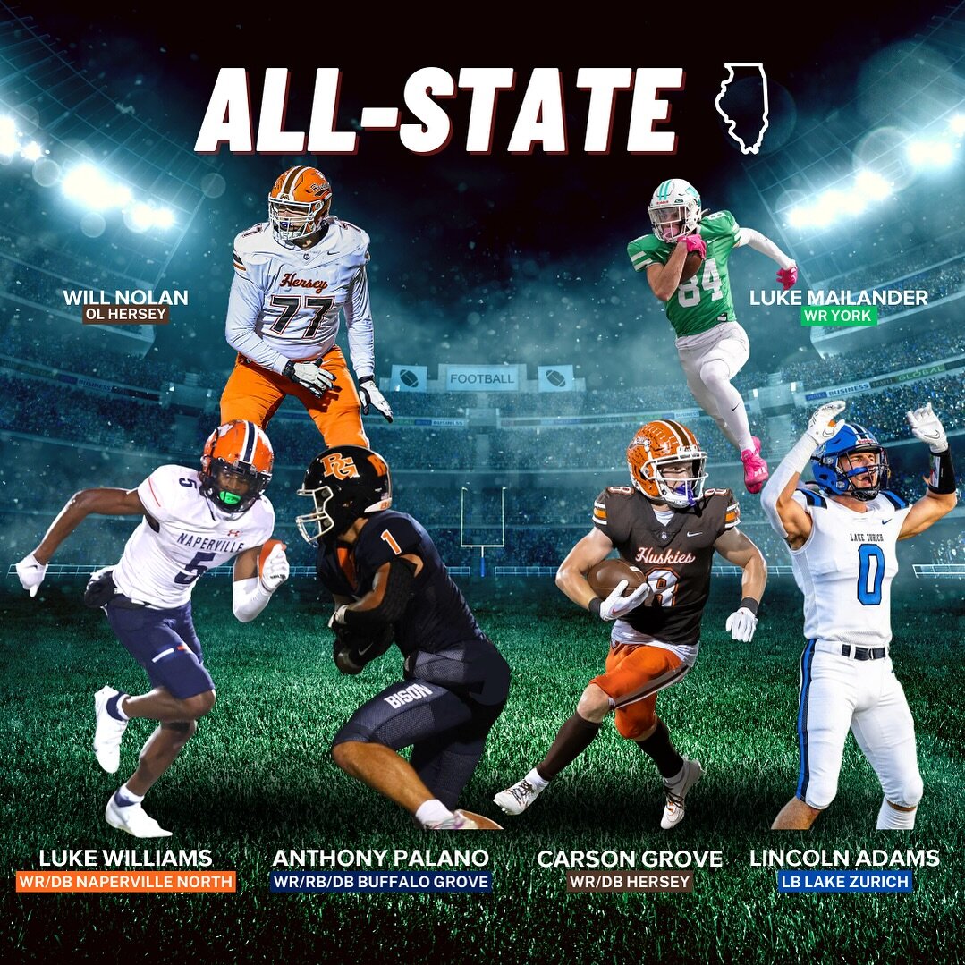 Congratulations to these athletes on All-State Honors, we are proud of you! Absolute ballers and elite competitors. 
⠀
1st Team 
Luke Williams
Anthony Palano
Carson Grove
Lincoln Adams
⠀
Honorable Mention
Will Nolan
Luke Mailander

🔥🧨💥 #ignite #ea