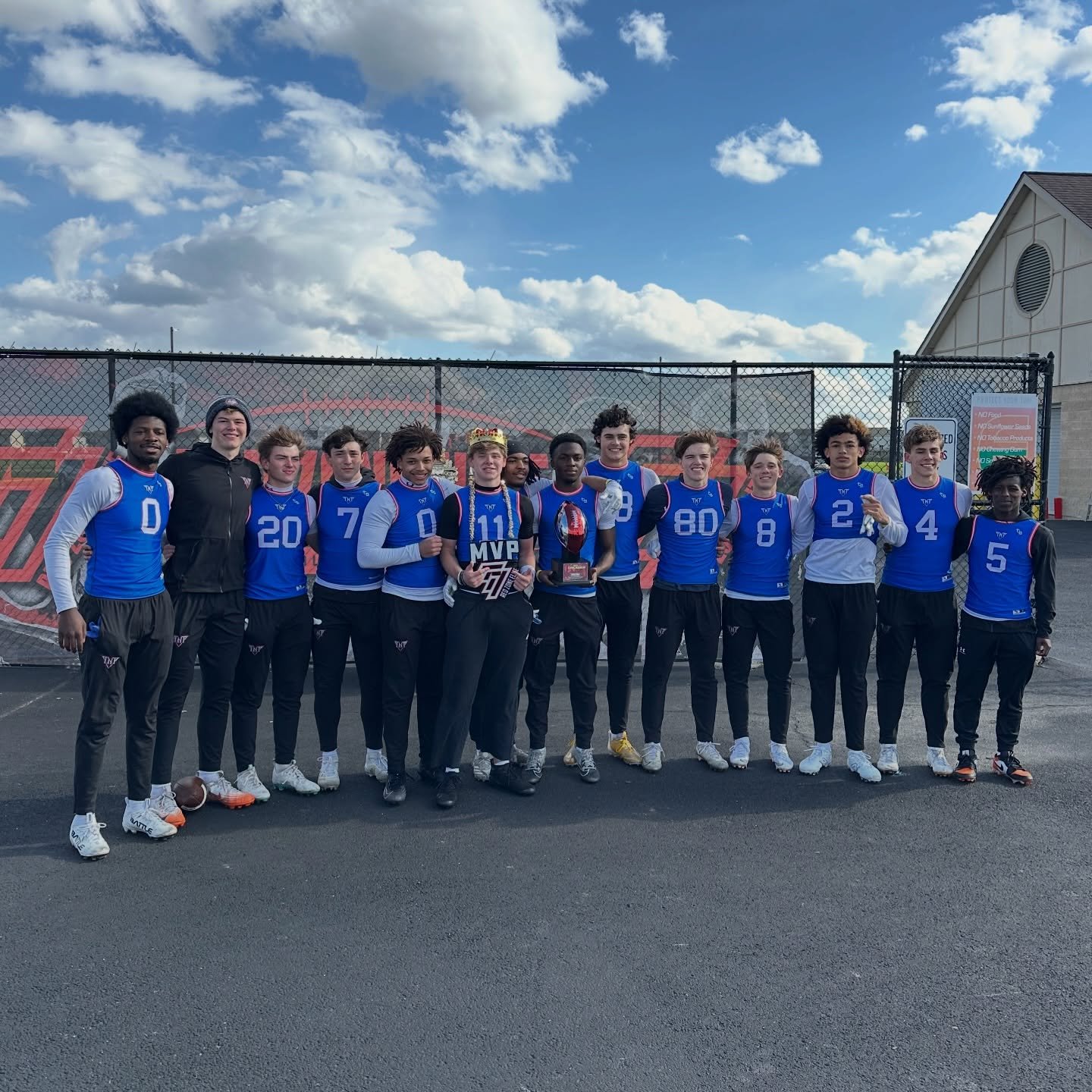 @redzoneelitefb Chicago 18U 🏆Champs! Proud of the boys! #gritty #competitors #ignite🧨💥🔥