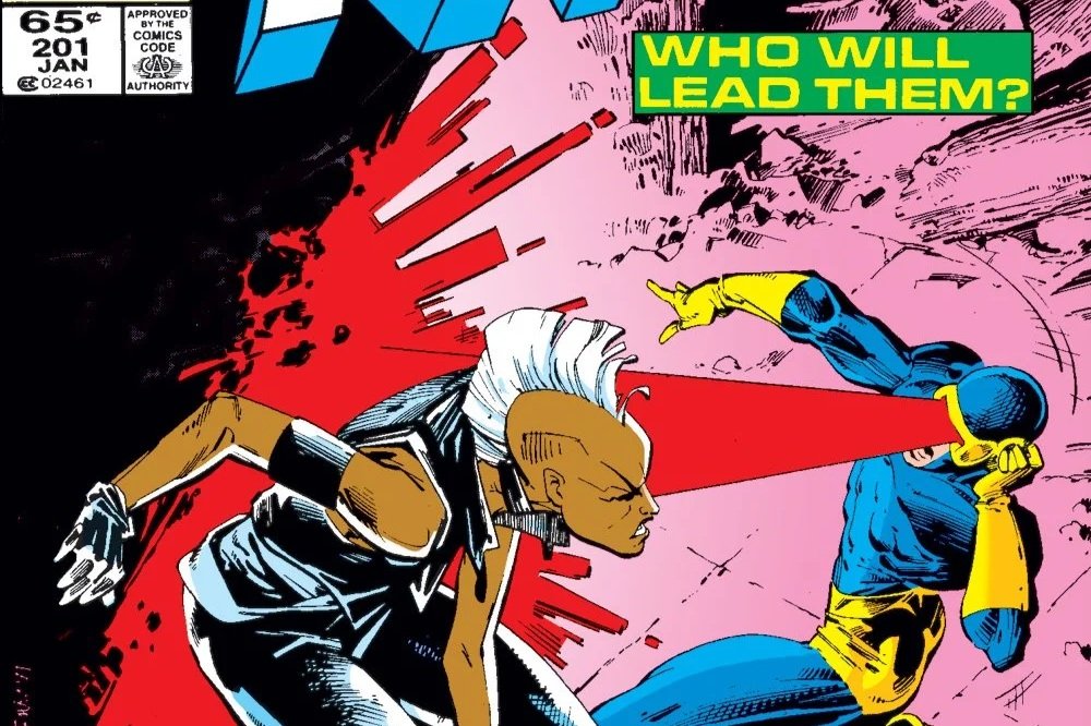 Cyclops Catches Storm's Hands