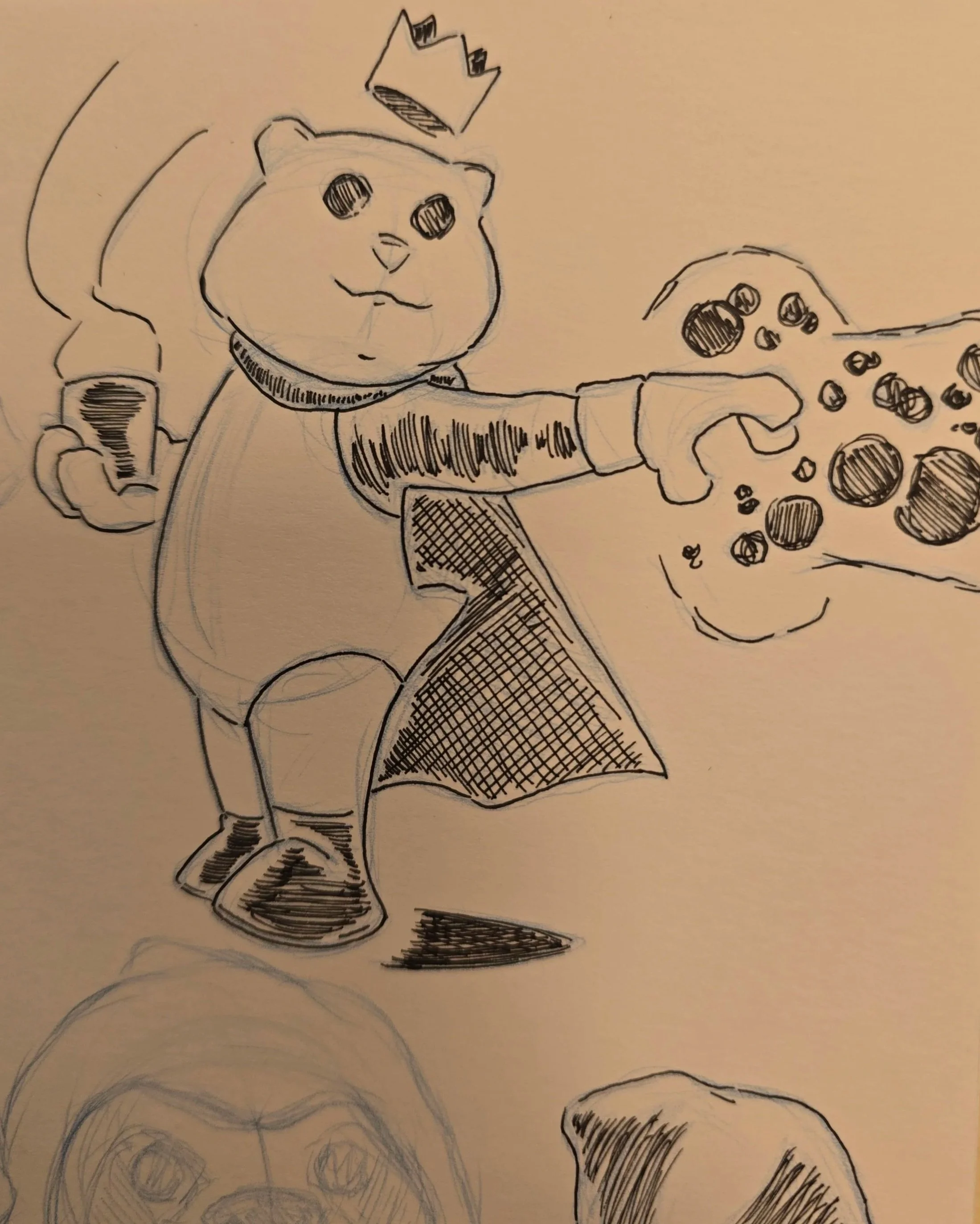 Lor razzle dazzle with a medium coffee.