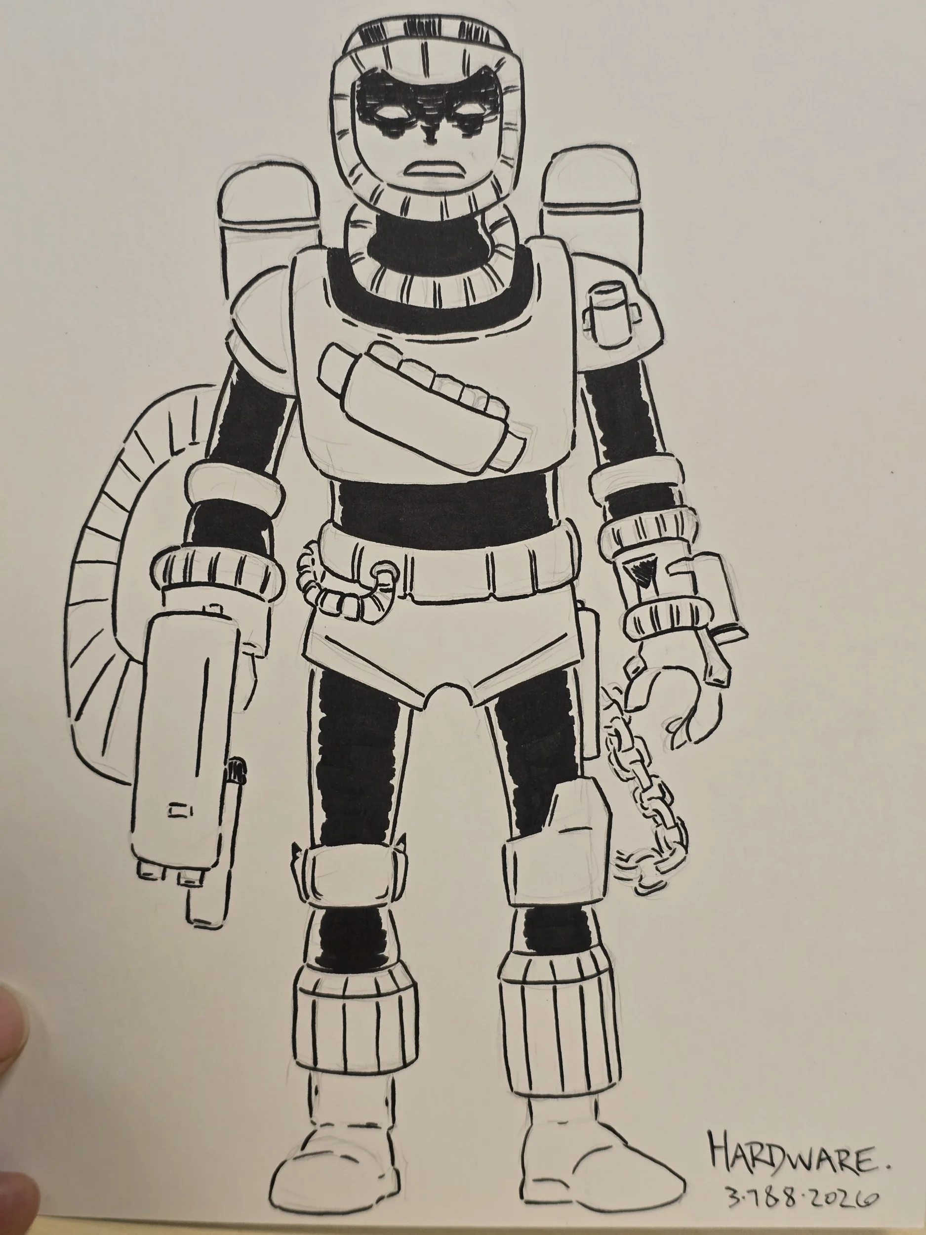 Hardware during a late work night.