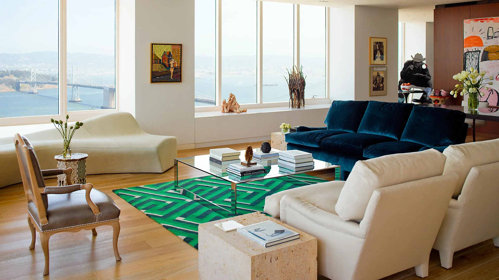 bamo designed interiors for millennium tower client