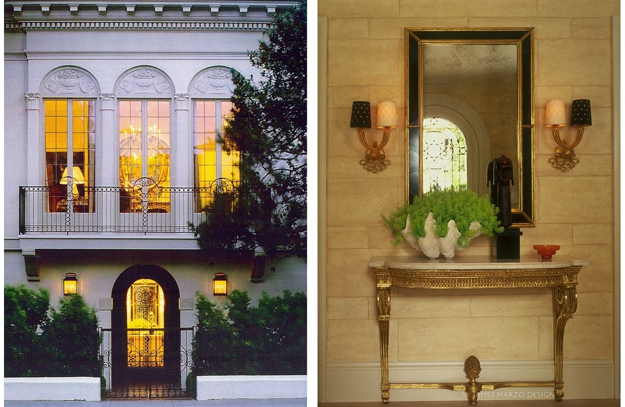 Facade and Entry foyer at 1055 green street