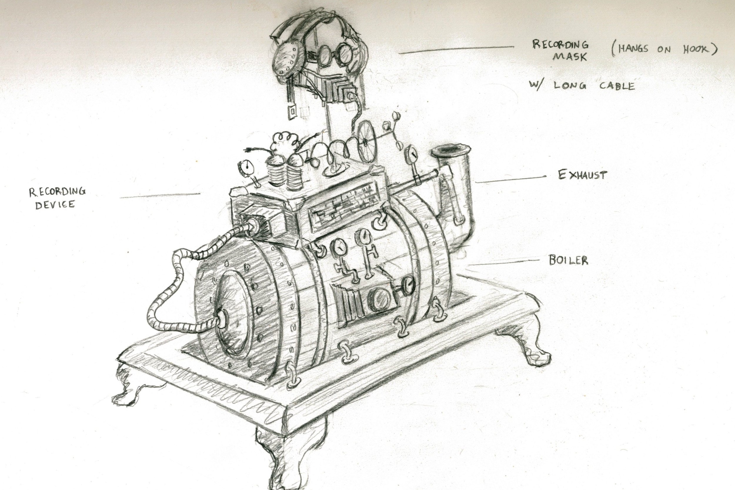 Design Sketch for Phonautograph