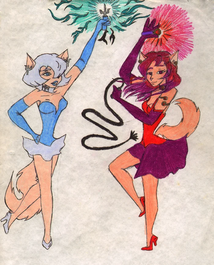 Sailor Moon meets SWAT Kats (1995)