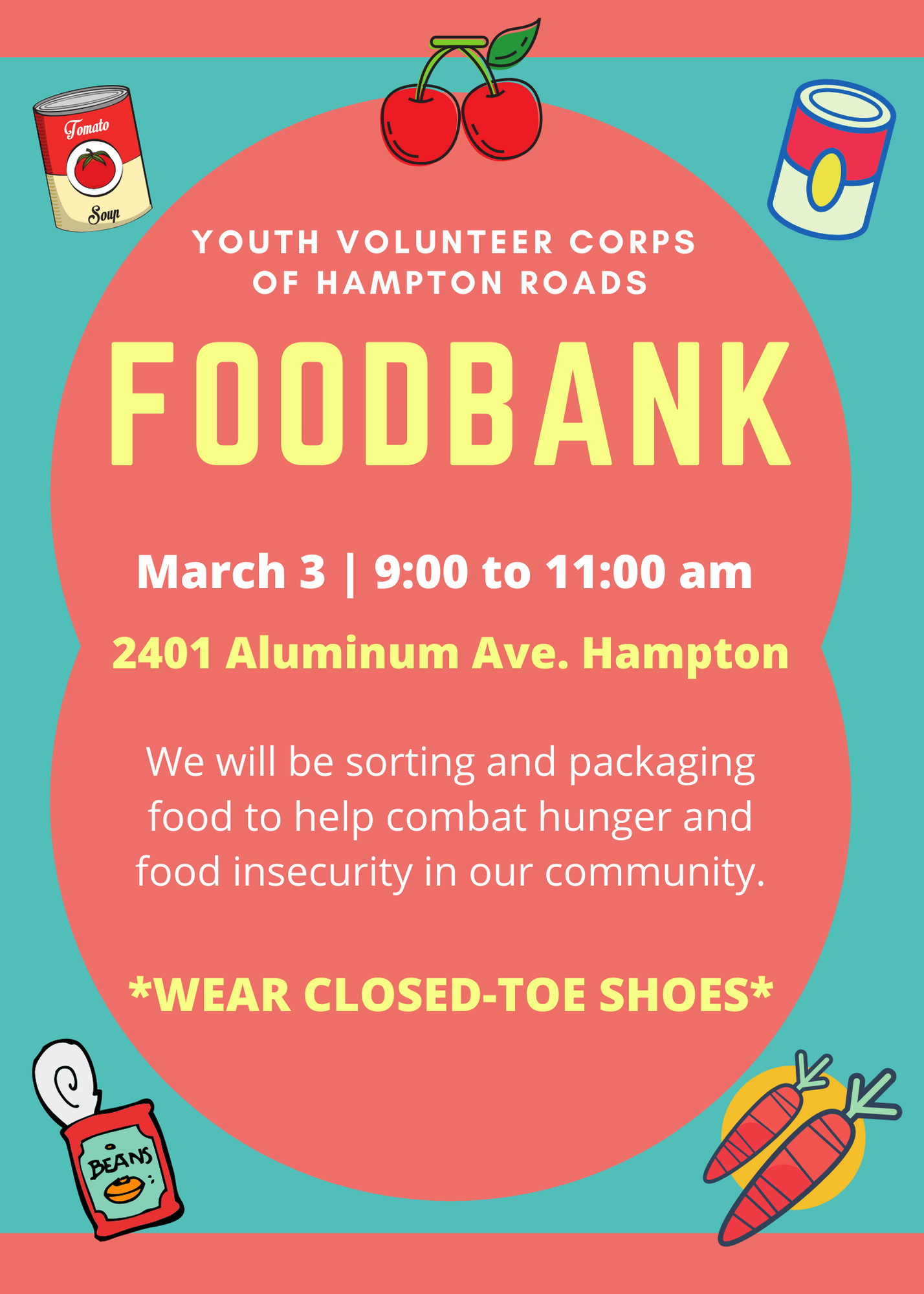 Virginia Peninsula Foodbank *YORK HIGH/TABB MIDDLE* — YVCHR