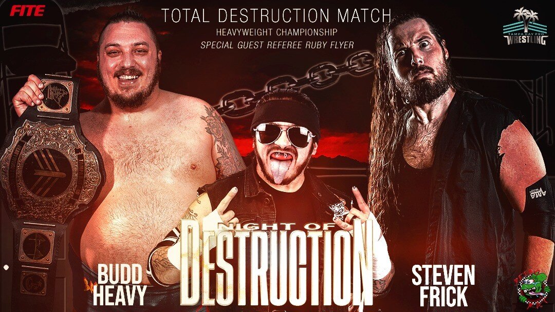 Hold on to your seats, wrestling fans! On May 27th, at the historic Retrorat Toy's &amp; Comics in Largo, FL, a main event is brewing that you won't want to miss! 🤼&zwj;♂️

Defending Champion Budd Heavy is set to face off with Steven Frick in a long