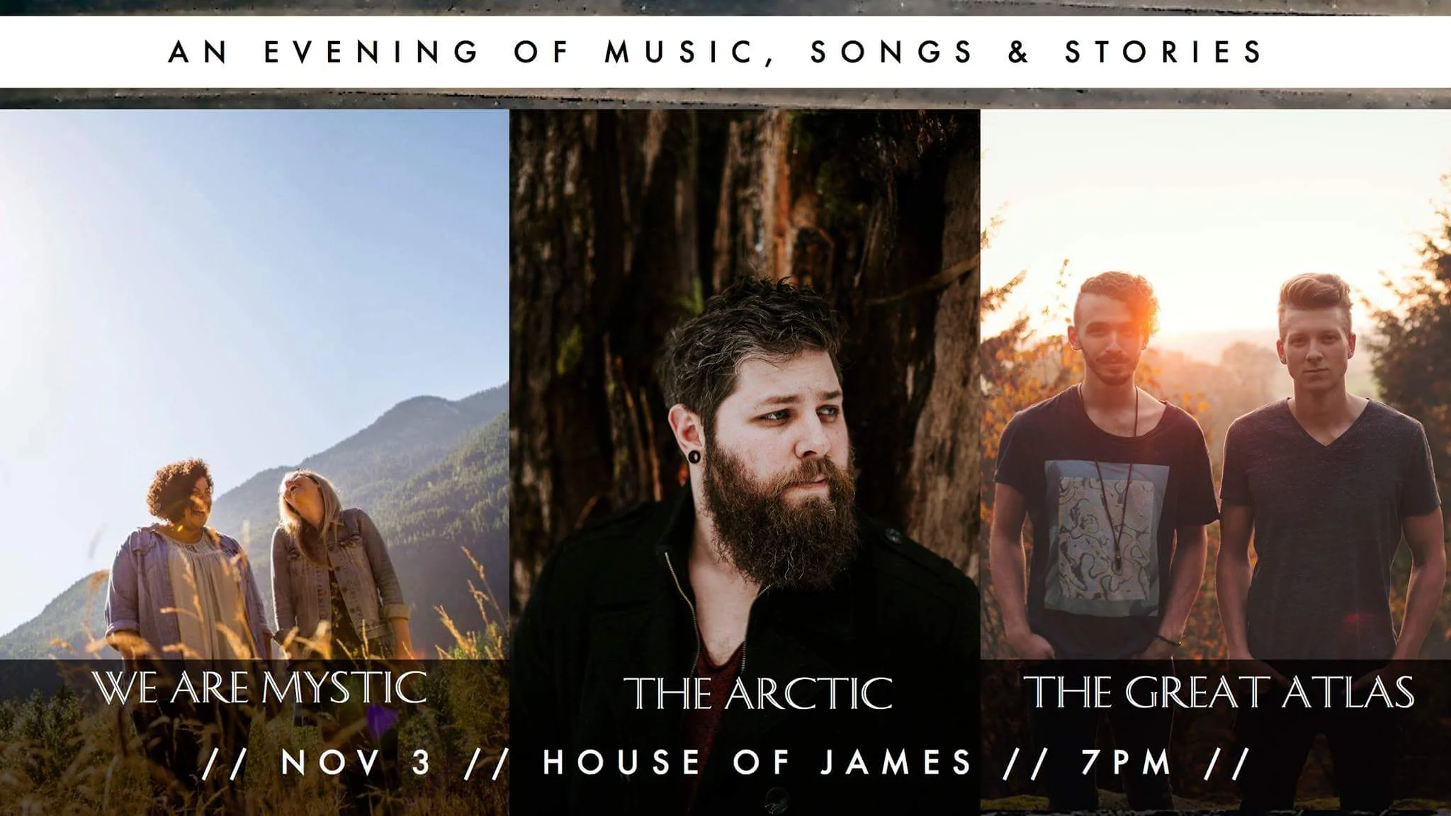 The Great Atlas/ We Are Mystic/ The Arctic