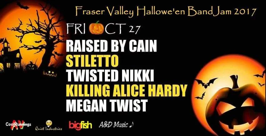 Fraser Valley Hallowe'en BandJam 2017