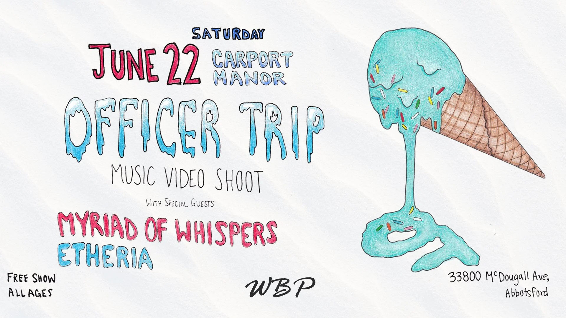 Officer Trip Music Video Shoot