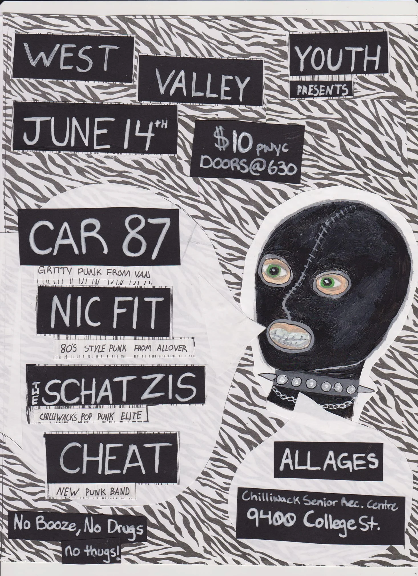 Car 87, Nic Fit, The Schatzis, Cheat