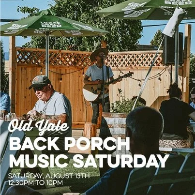 Back Porch Music Saturday