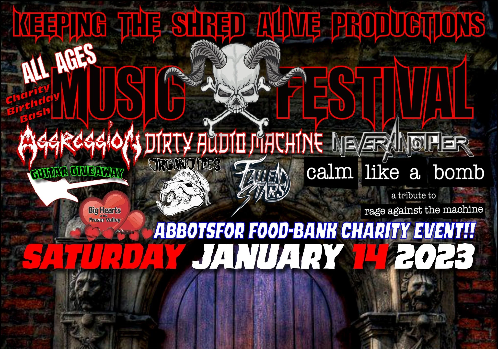 Metal-Fest Food Bank Charity Event