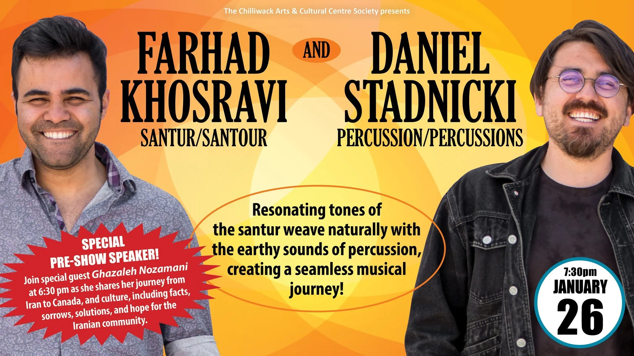 Farhad Khosravi &amp; Daniel Stadnicki