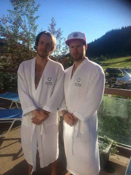 Andrew Christopher with Dylan Weightman 